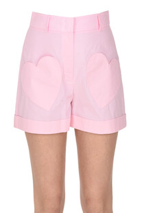Shorts con tasche a cuore Moschino Couture