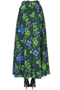 Flower print cotton skirt P.A.R.O.S.H.