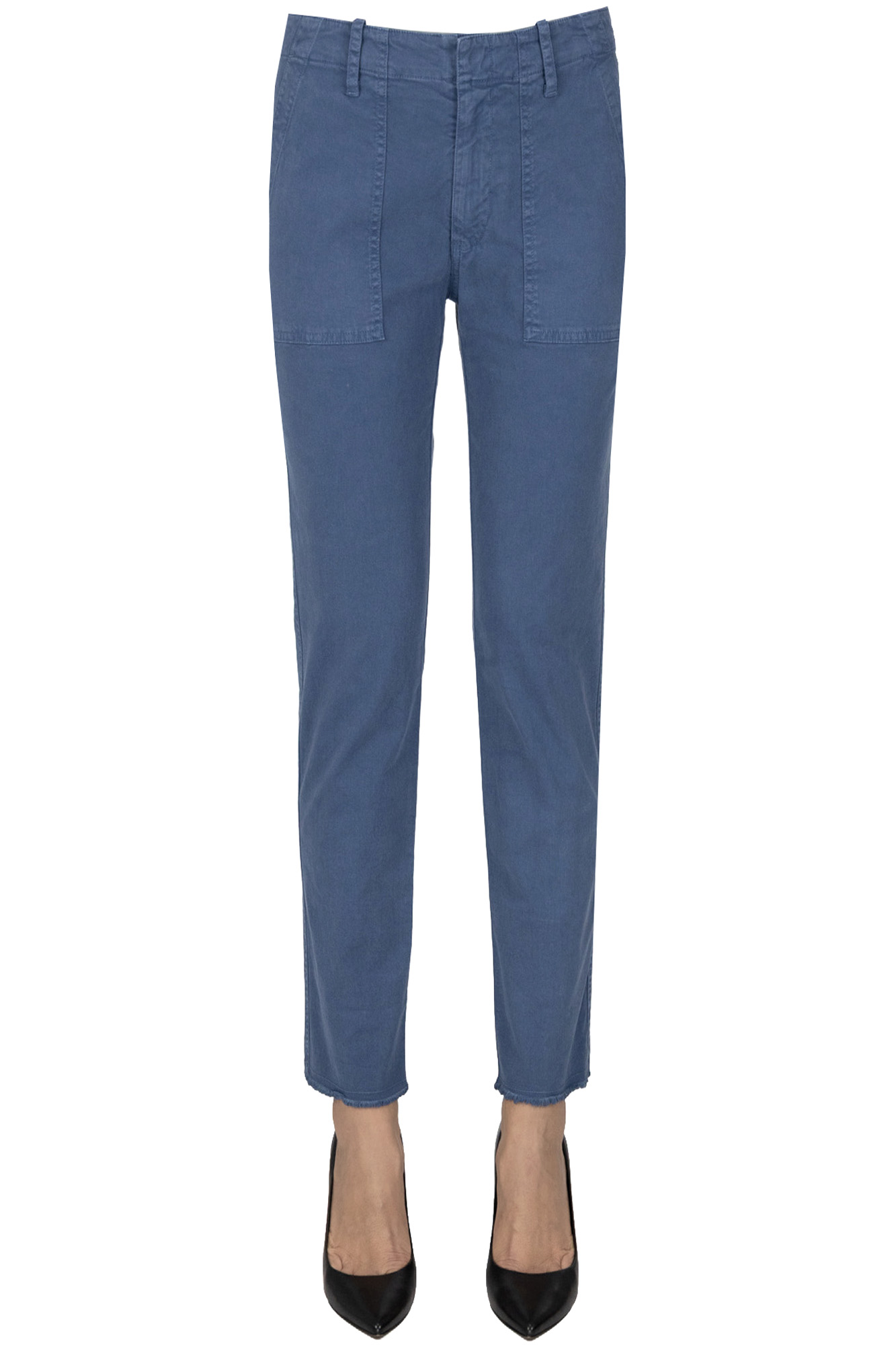 Jenna Trousers, Size: 4 - Color: Cornflower blue - Product Code: PNP00008170AI