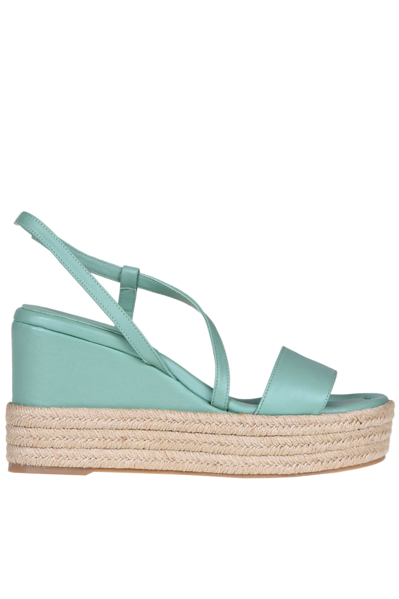 Shop Eqüitare Greta Espadrillas In Aquamarine