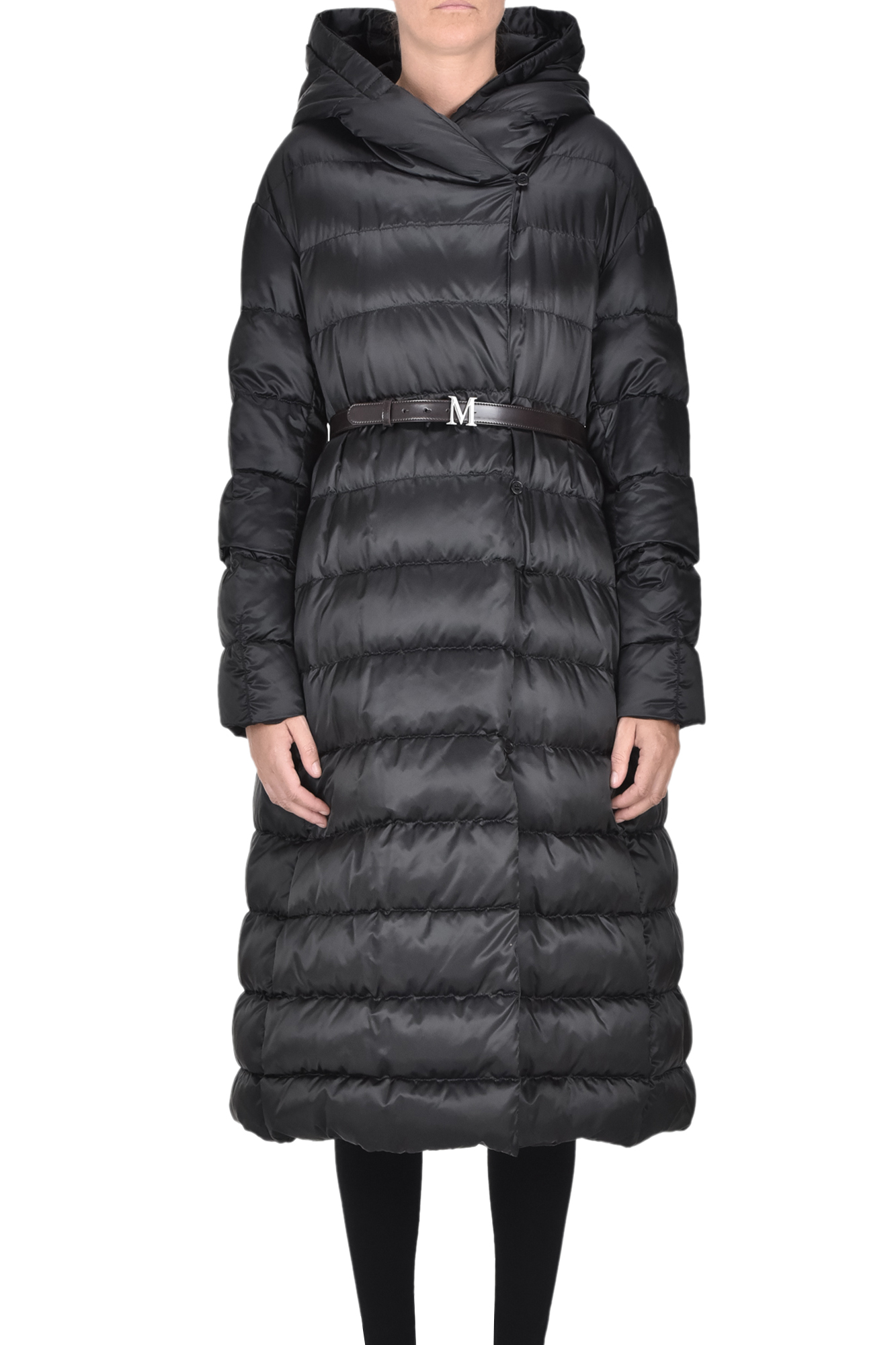 Max Mara The Cube Novel Down Jacket In Black