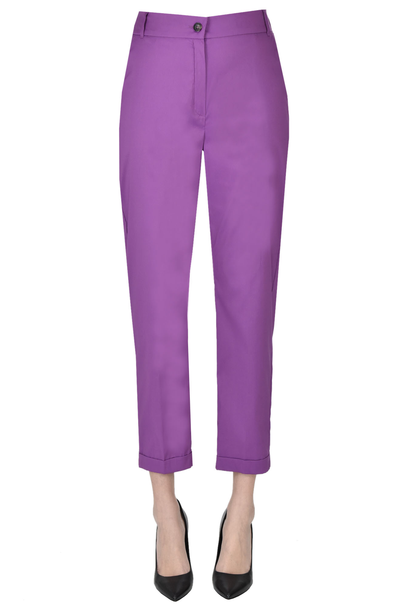 Iblues Razza Trousers In Purple