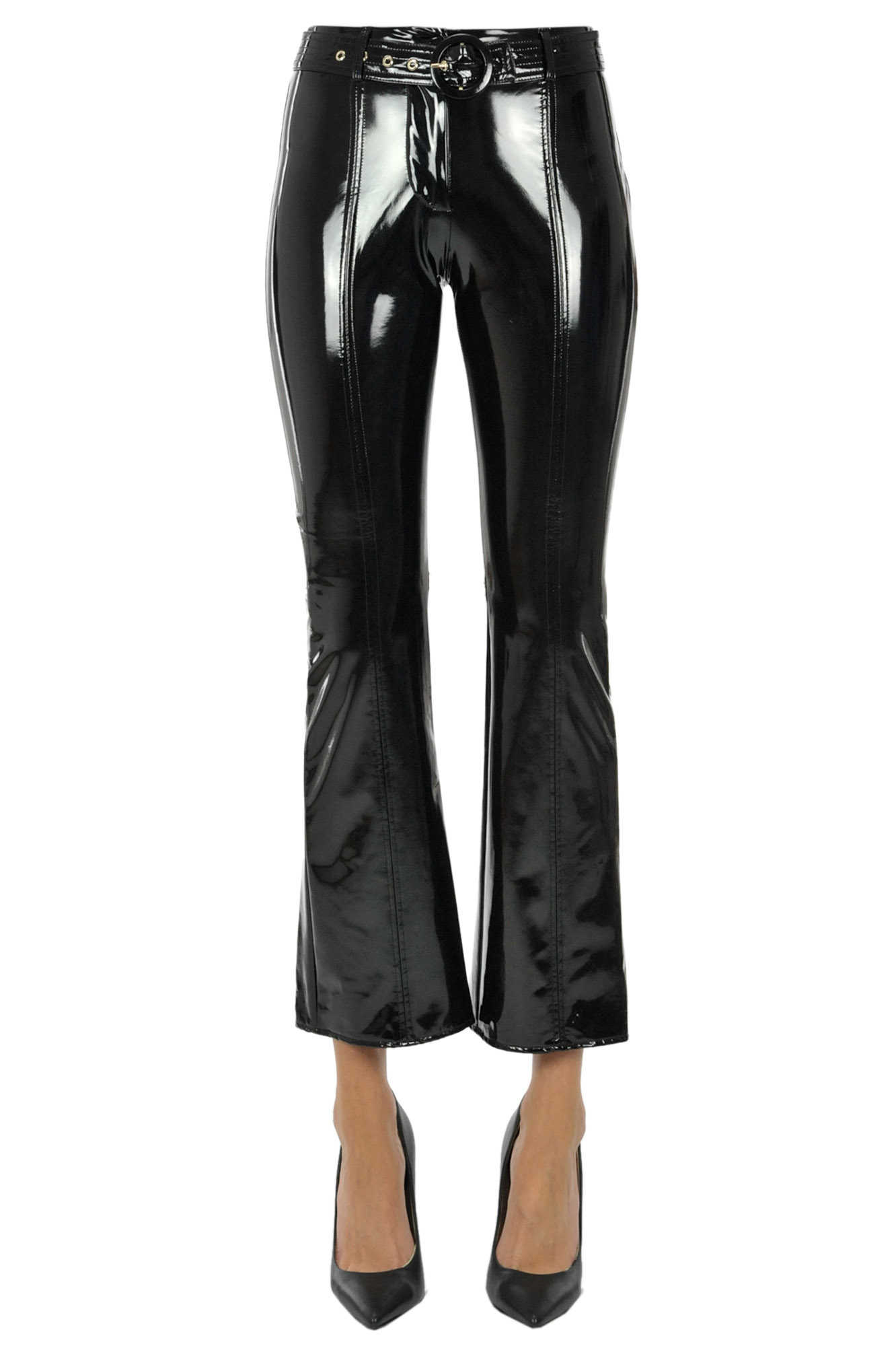 NENETTE VINYL TROUSERS 