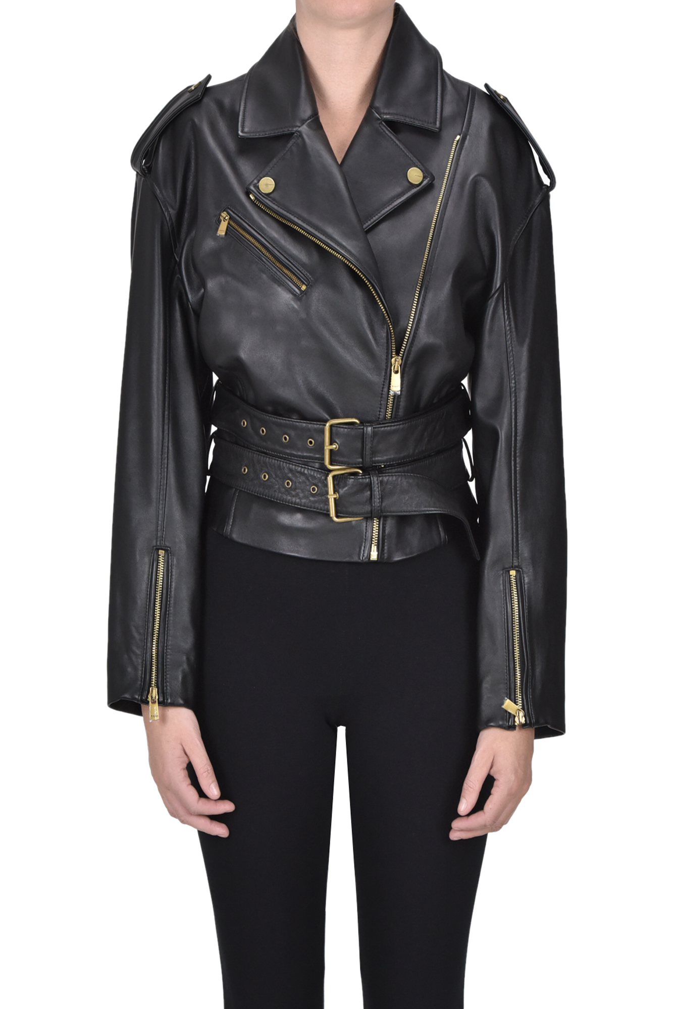 Chiodo in pelle Aurora