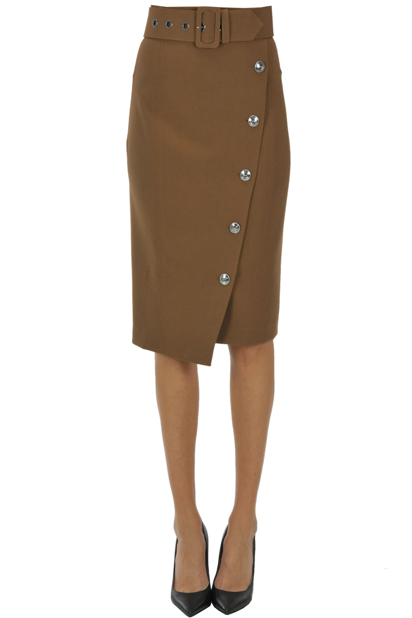Nenette Pencil Skirt In Light Brown