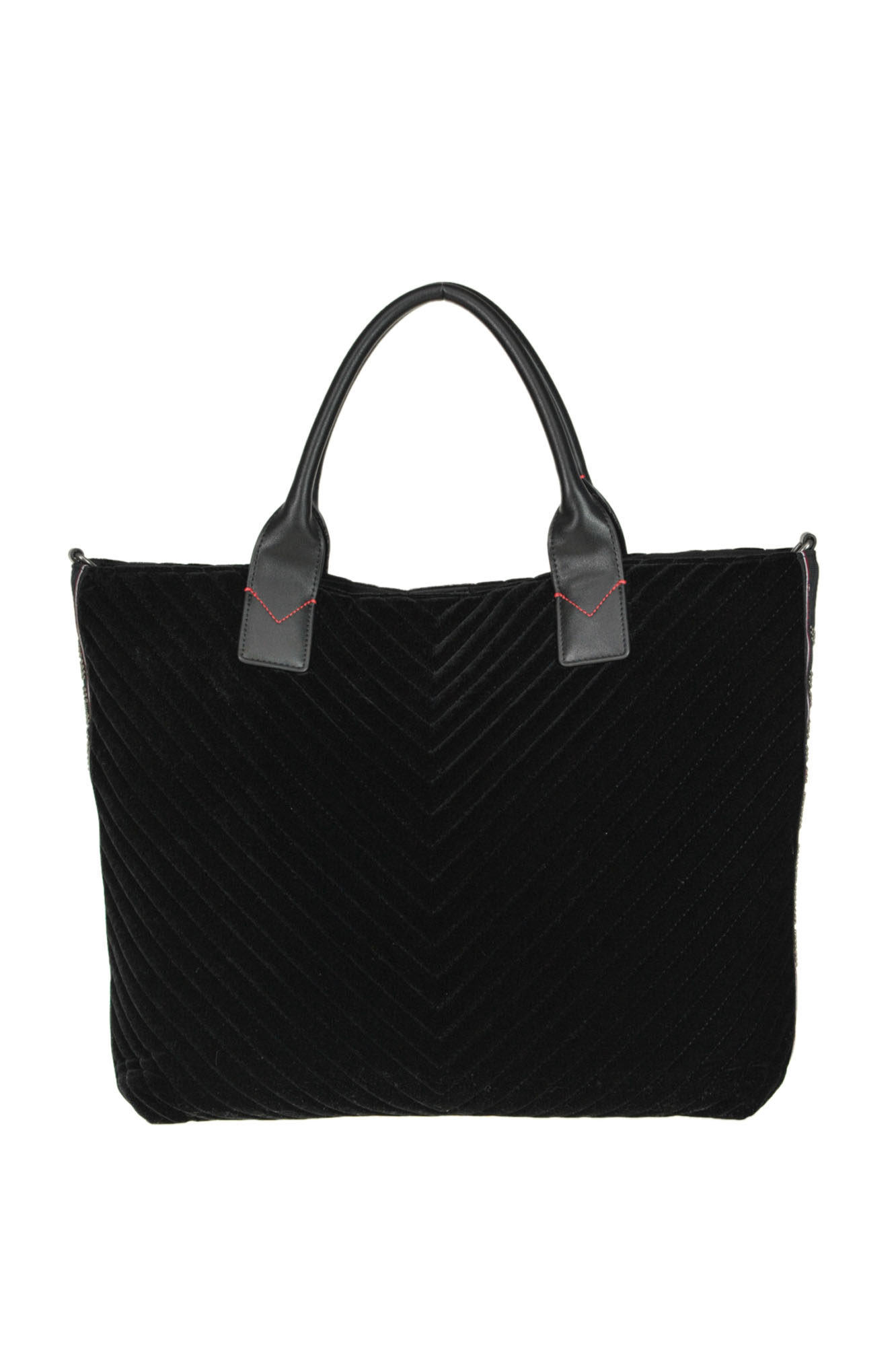 Pinko Ararat Velvet Bag In Black