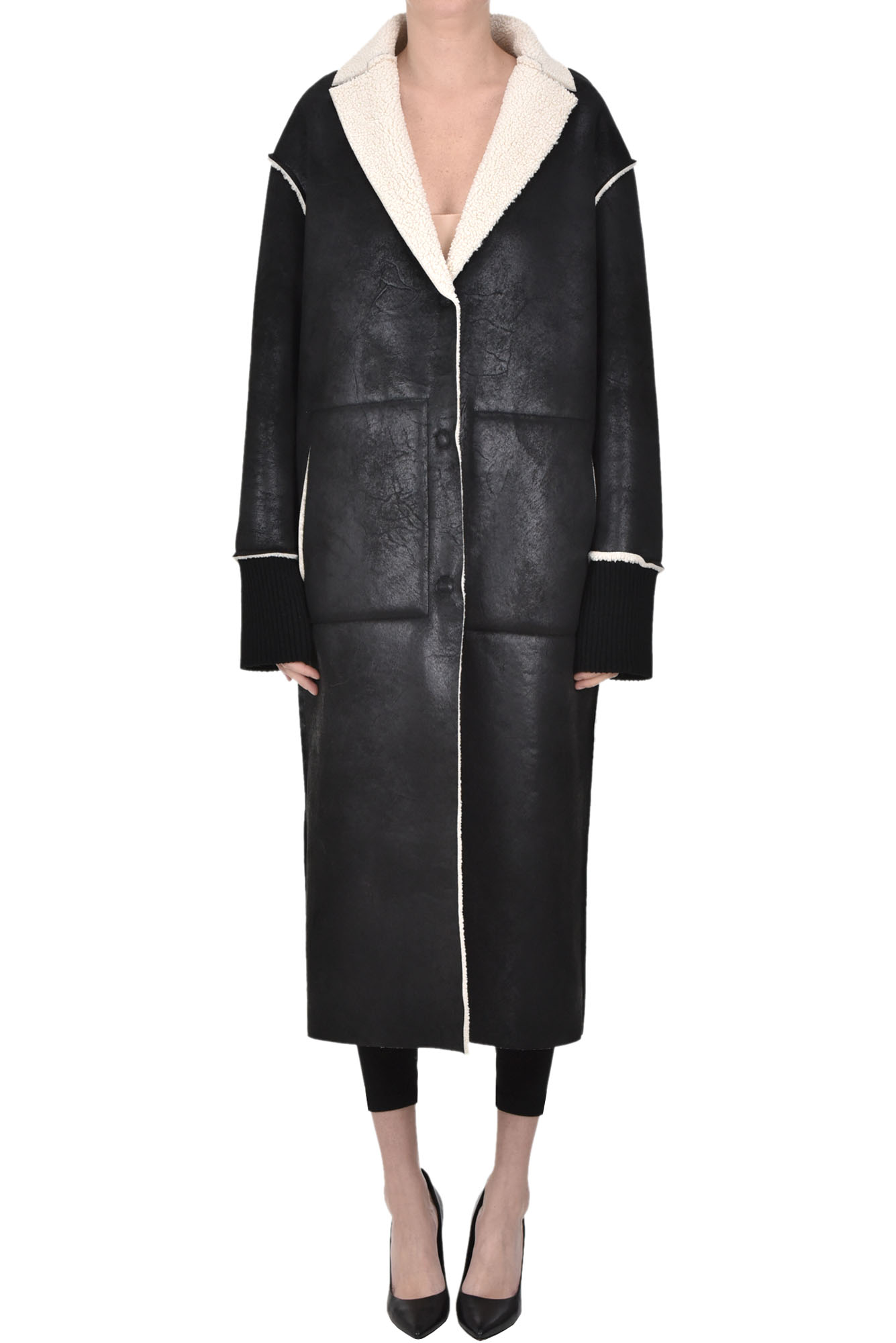 COLLECTION PRIVÈE ECO-SHEARLING COAT 