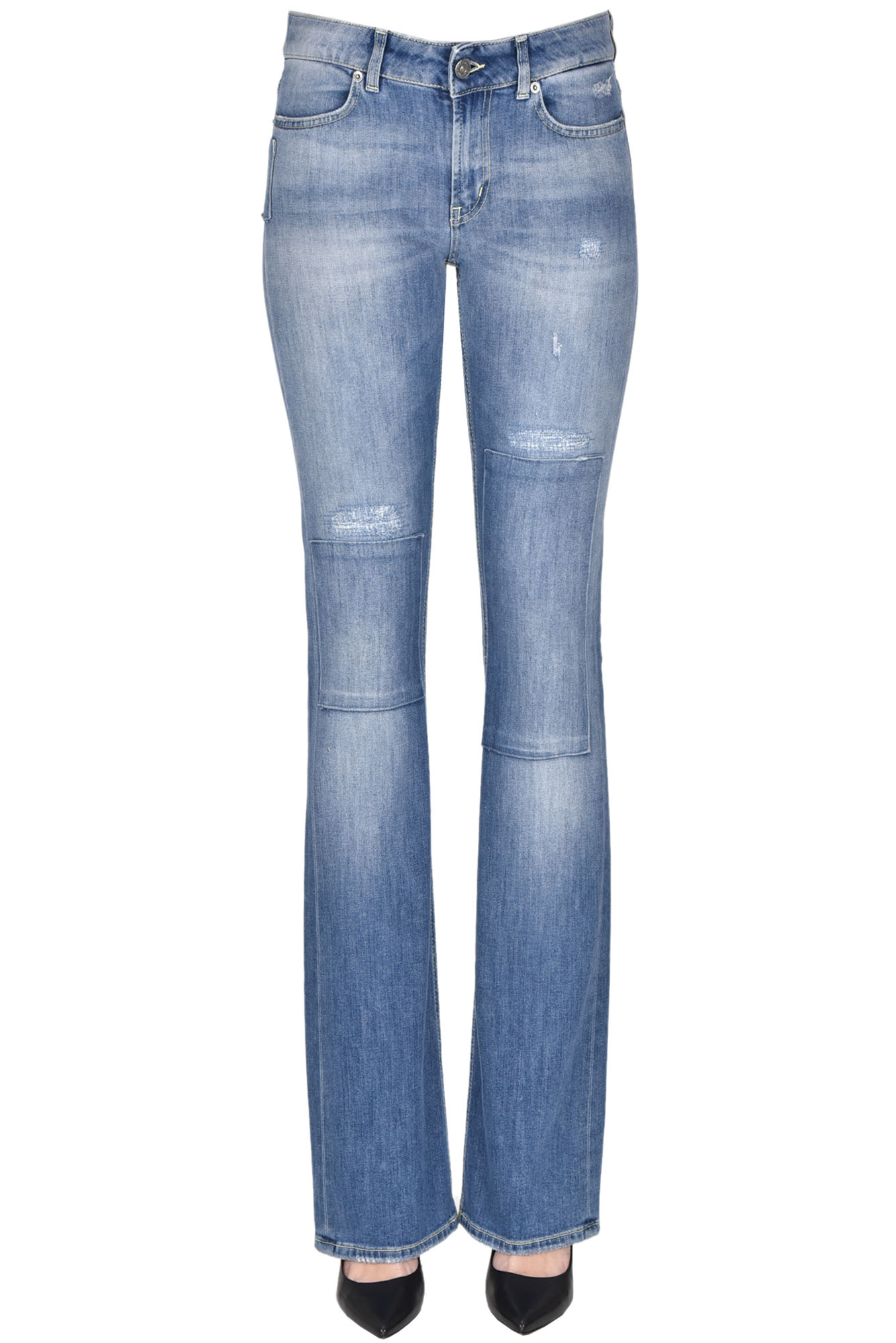 Shop Dondup Daila Slim Fit Jeans In Denim