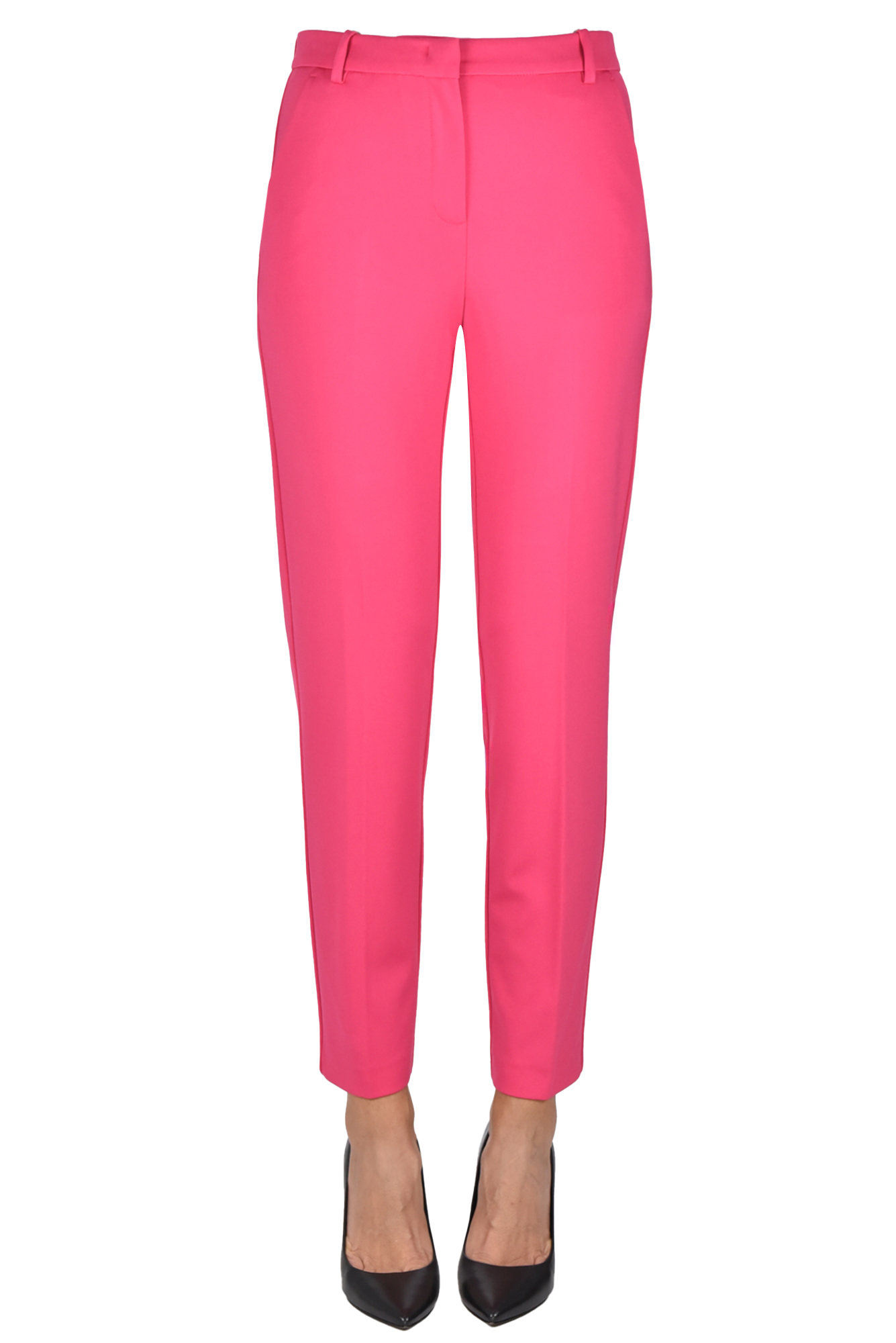 Pinko Bello Trousers In Pink