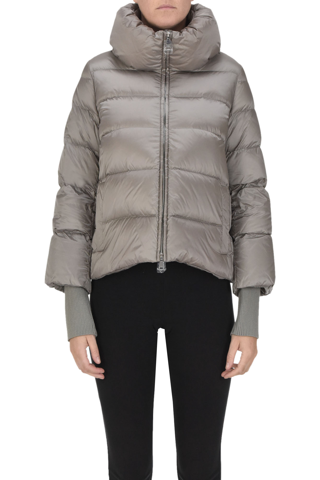 ADD CROPPED PADDED DOWN JACKET