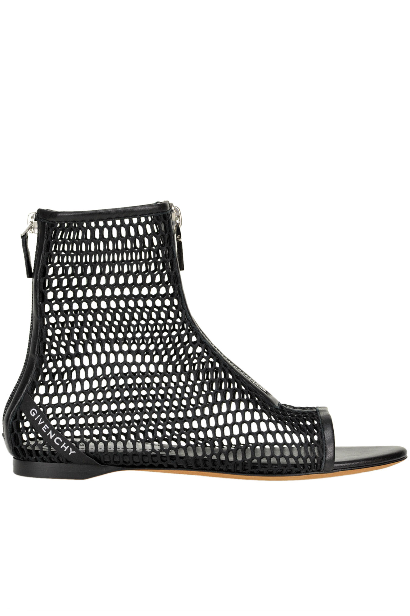 Givenchy Cut-out Neoprene Ankle-boots In Black