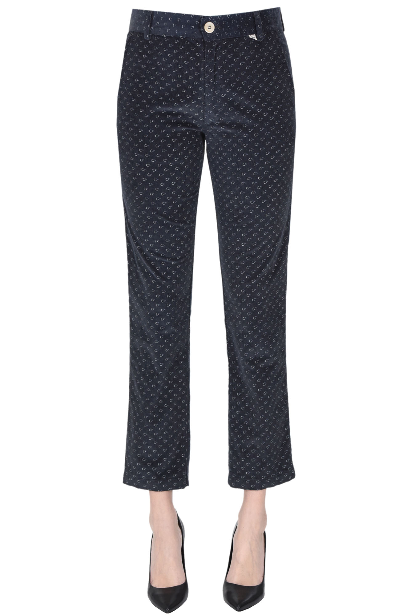 BSBEE PRINTED CORDUROY TROUSERS 