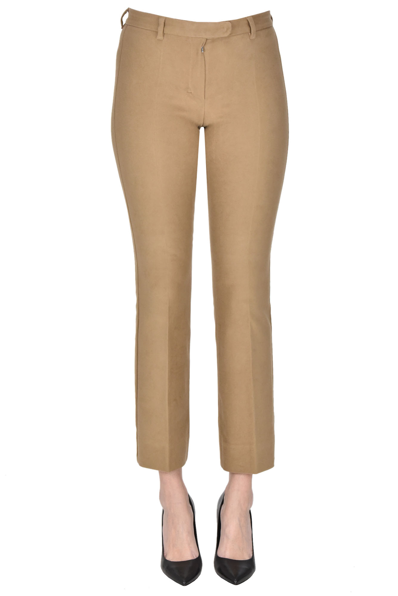 'S MAX MARA ORVIETO MOLESKIN TROUSERS