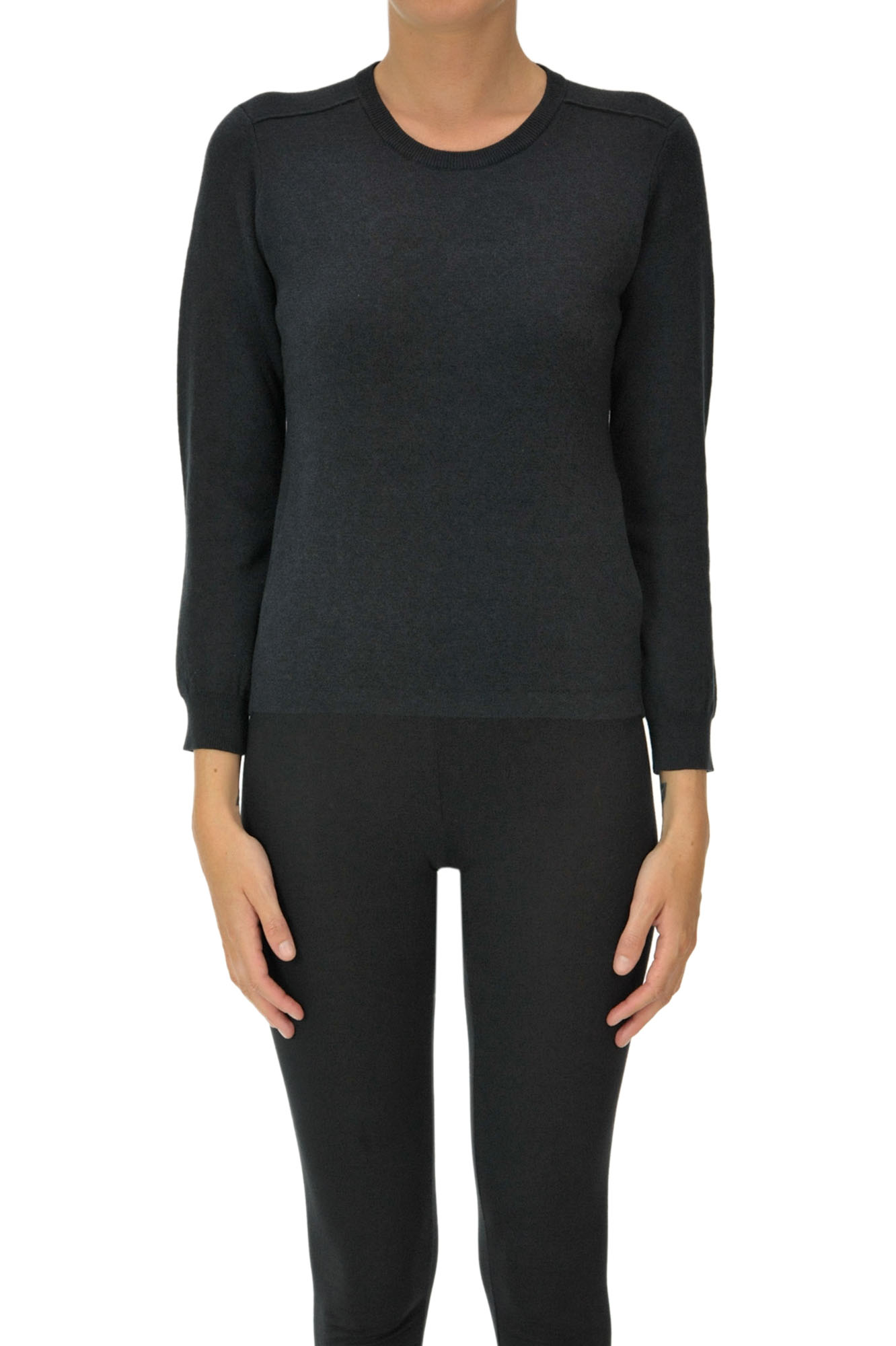 Humanoid Organic Cotton Sweatshirt In Black