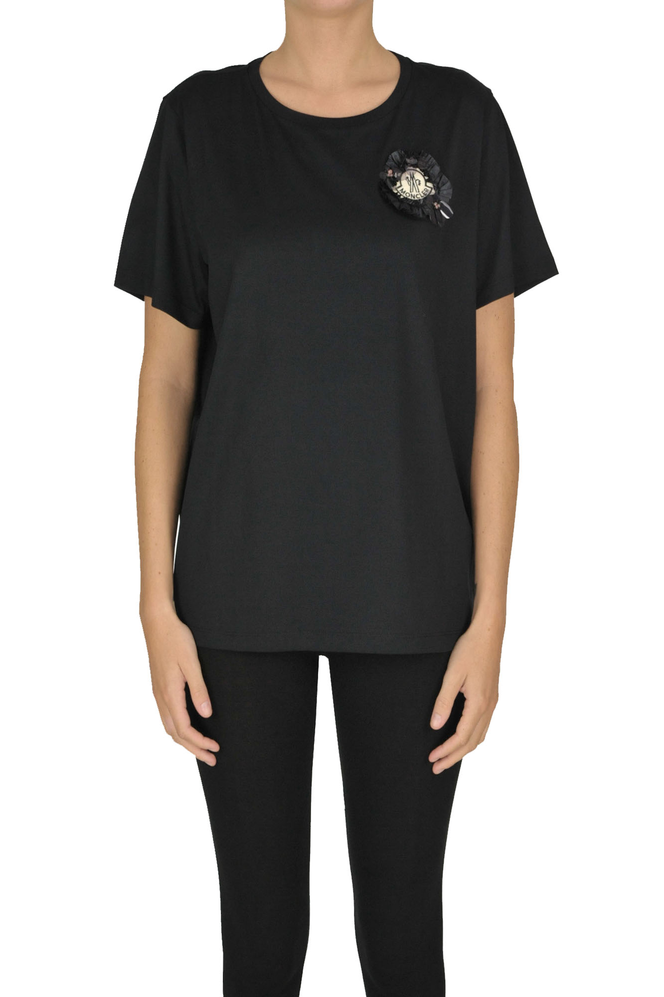 Moncler 4 Simone Rocha T-shirt In Black
