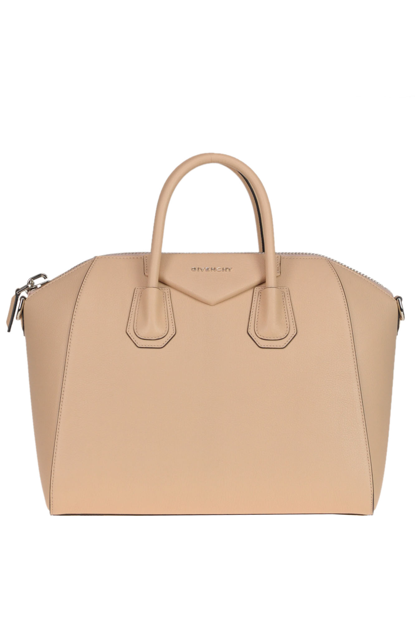 Givenchy 'antigona' Medium Leather Bag In Cipria