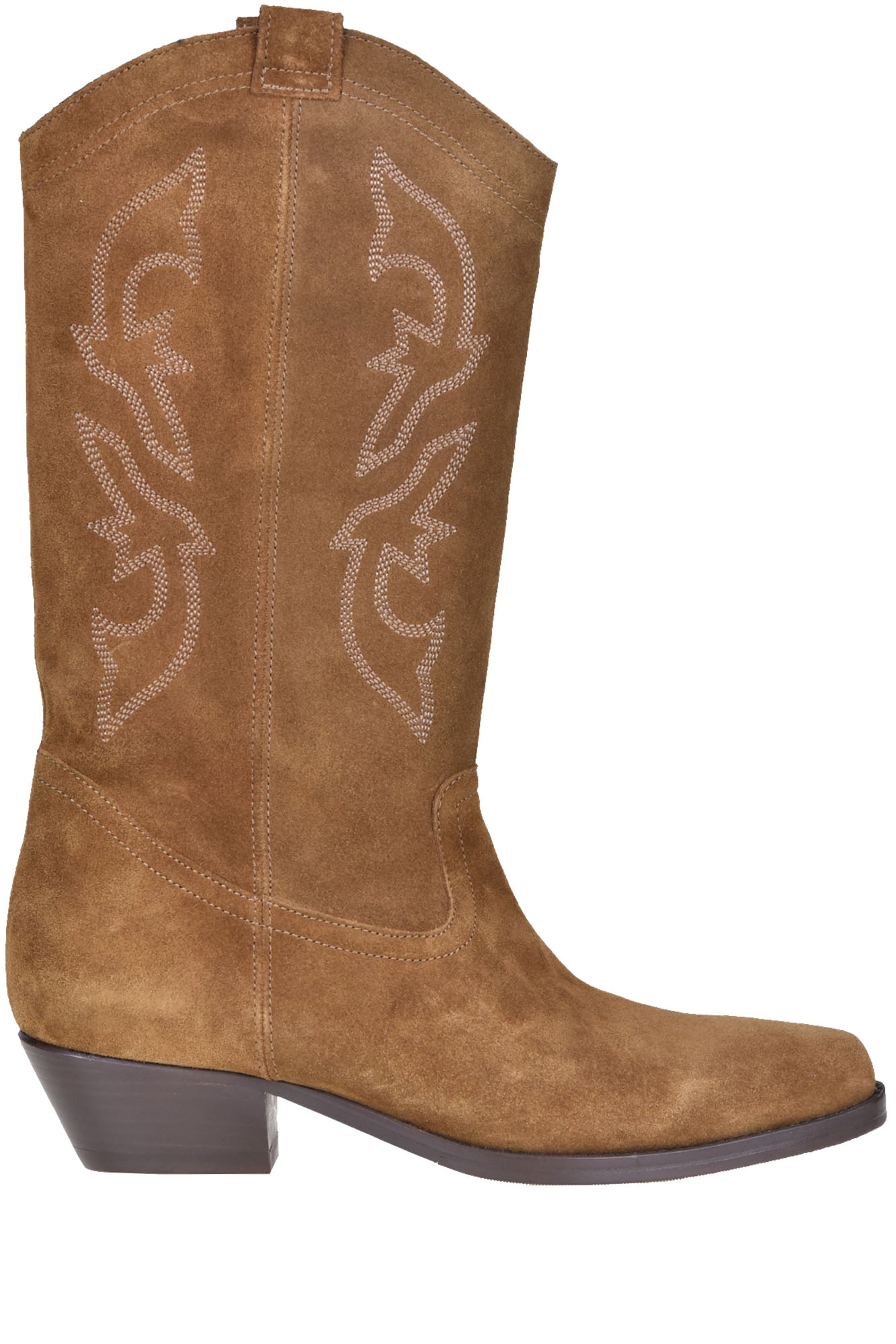 Shop Ba&sh Claurys Texan Boots In Brown