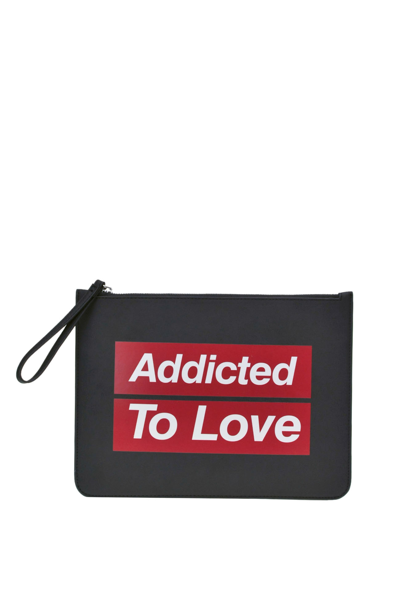 PINKO ADDICTED TO LOVE CLUTCH