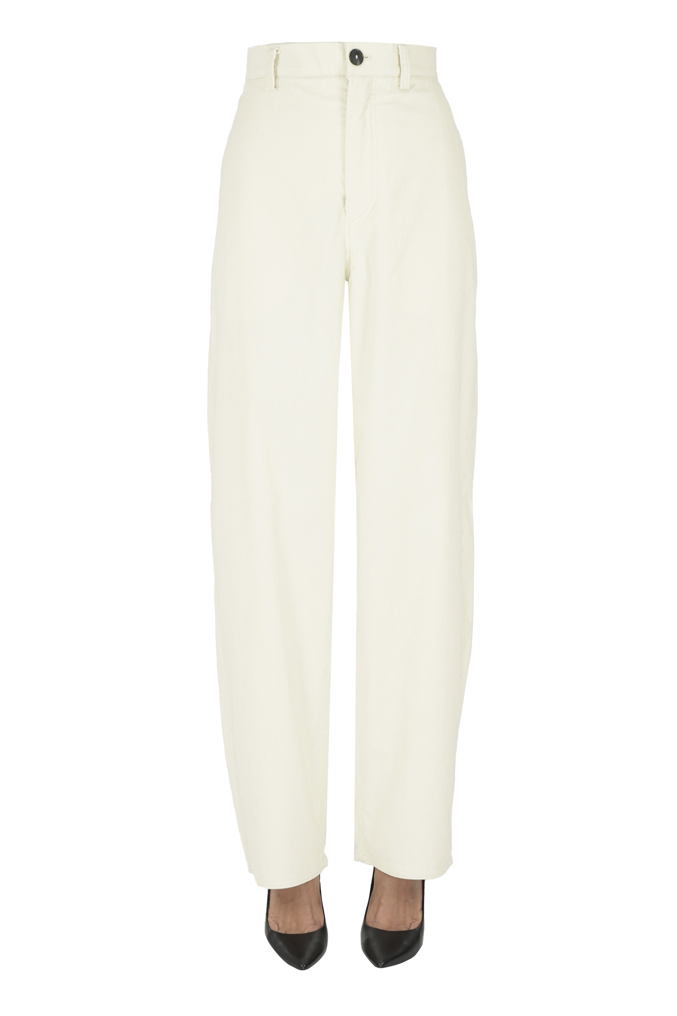 Sofie D'hoore Corduroy Wide Leg Trousers In Multi