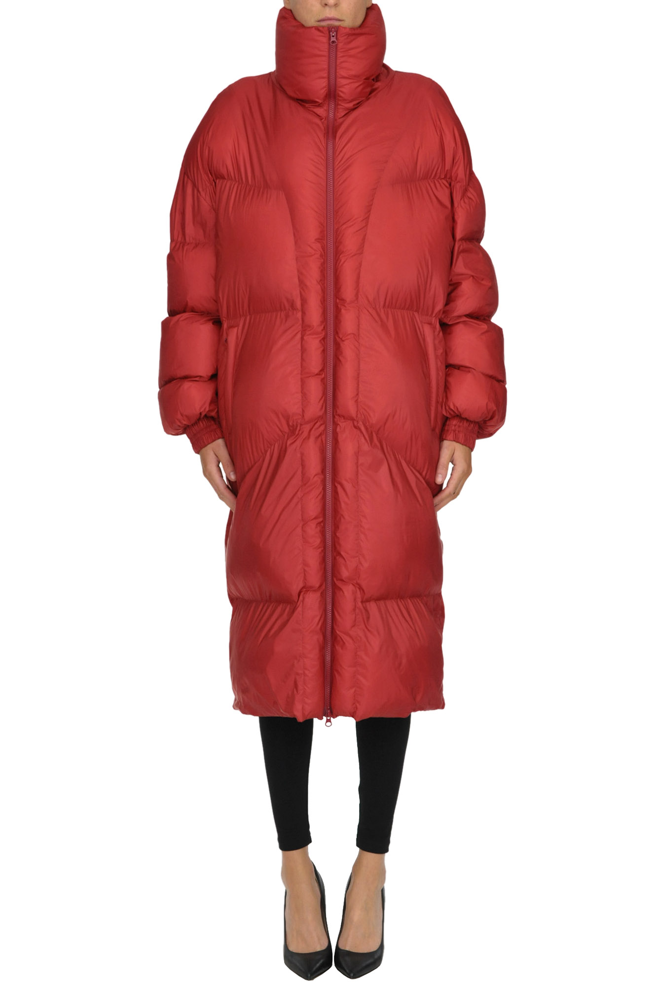 Isabel Marant Oversized Eco-friendly Down Jacket In Fire Red