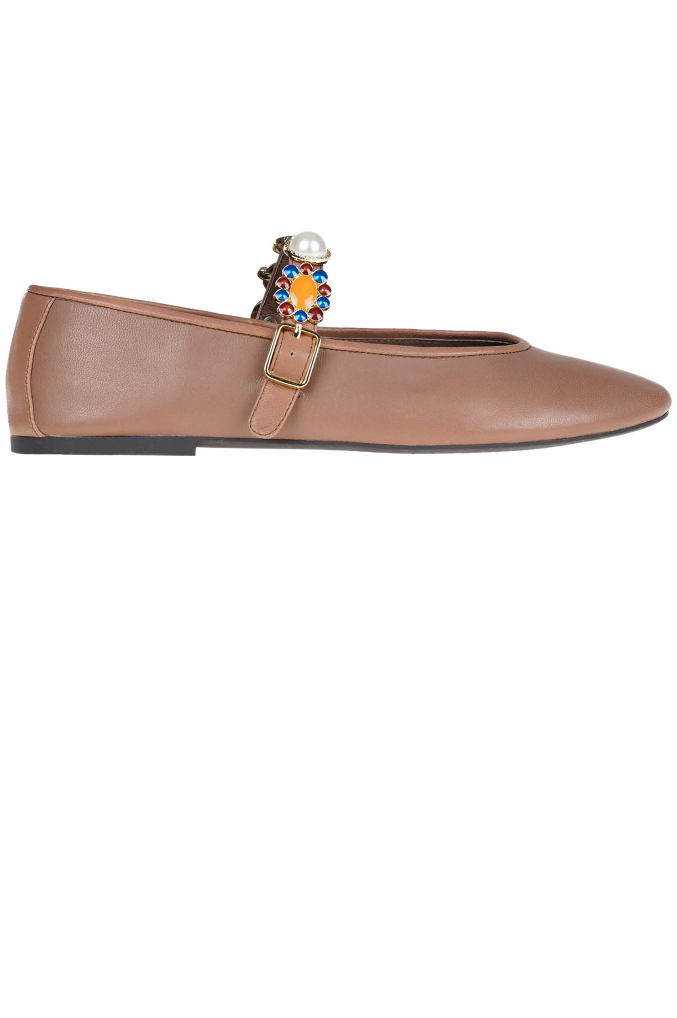 Amarissa leather ballerinas