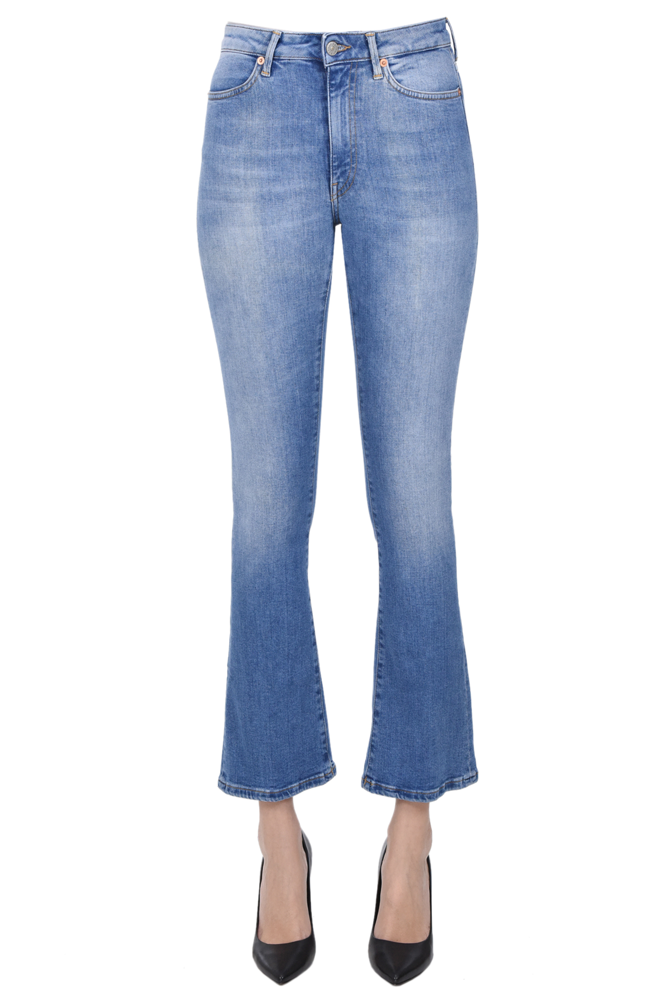 Dondup Mandy Bootcut Superskinny In Light Denim