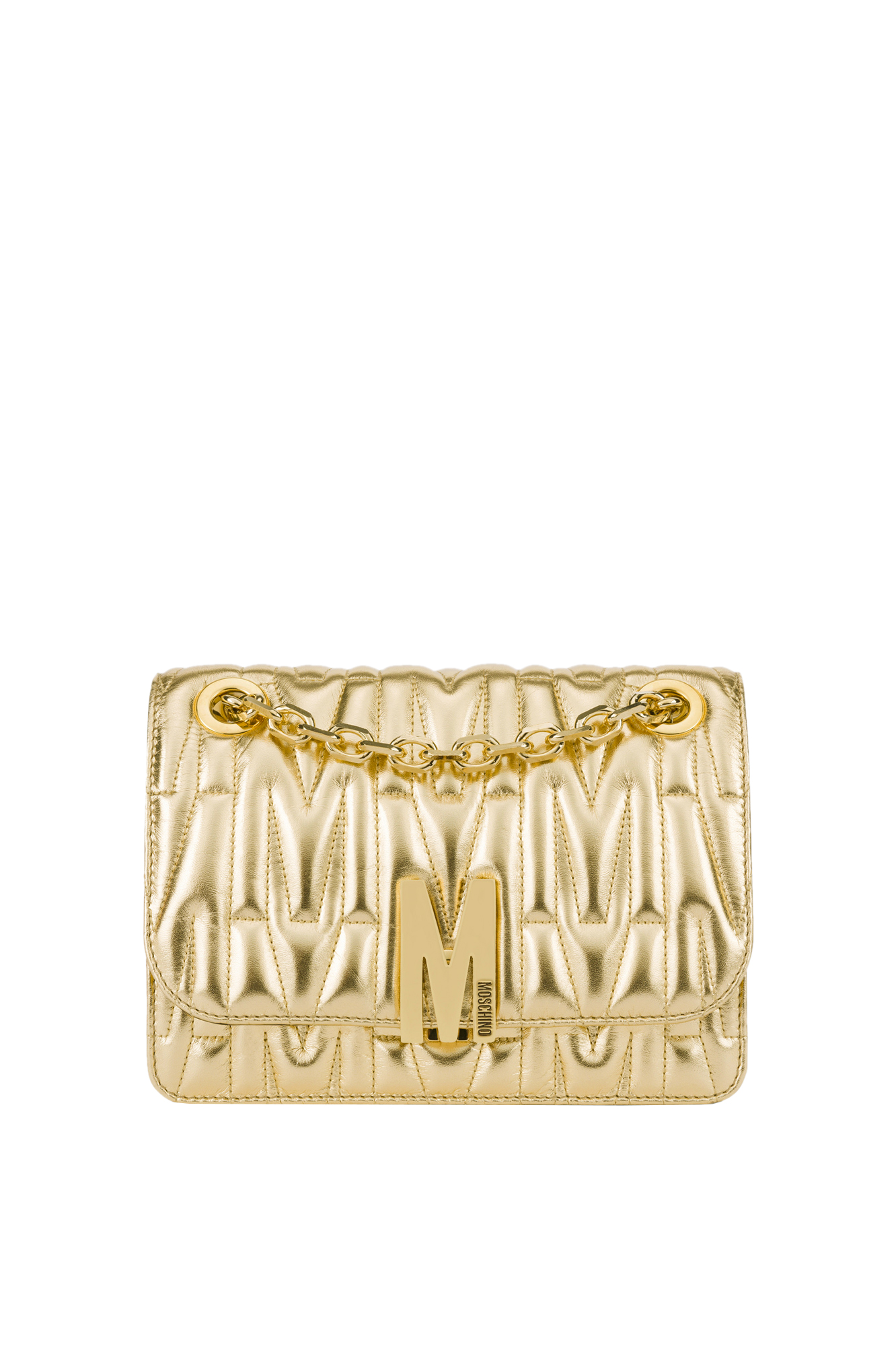 Quilted leather shoulder bag