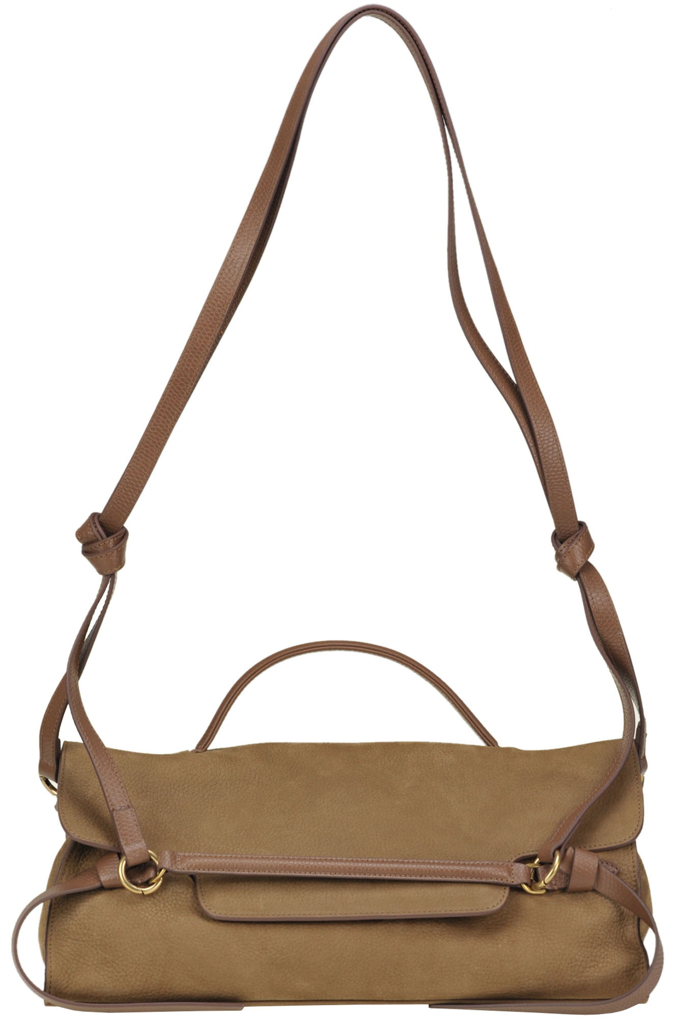 Zanellato Nina M Ute Line Bag In Light Brown