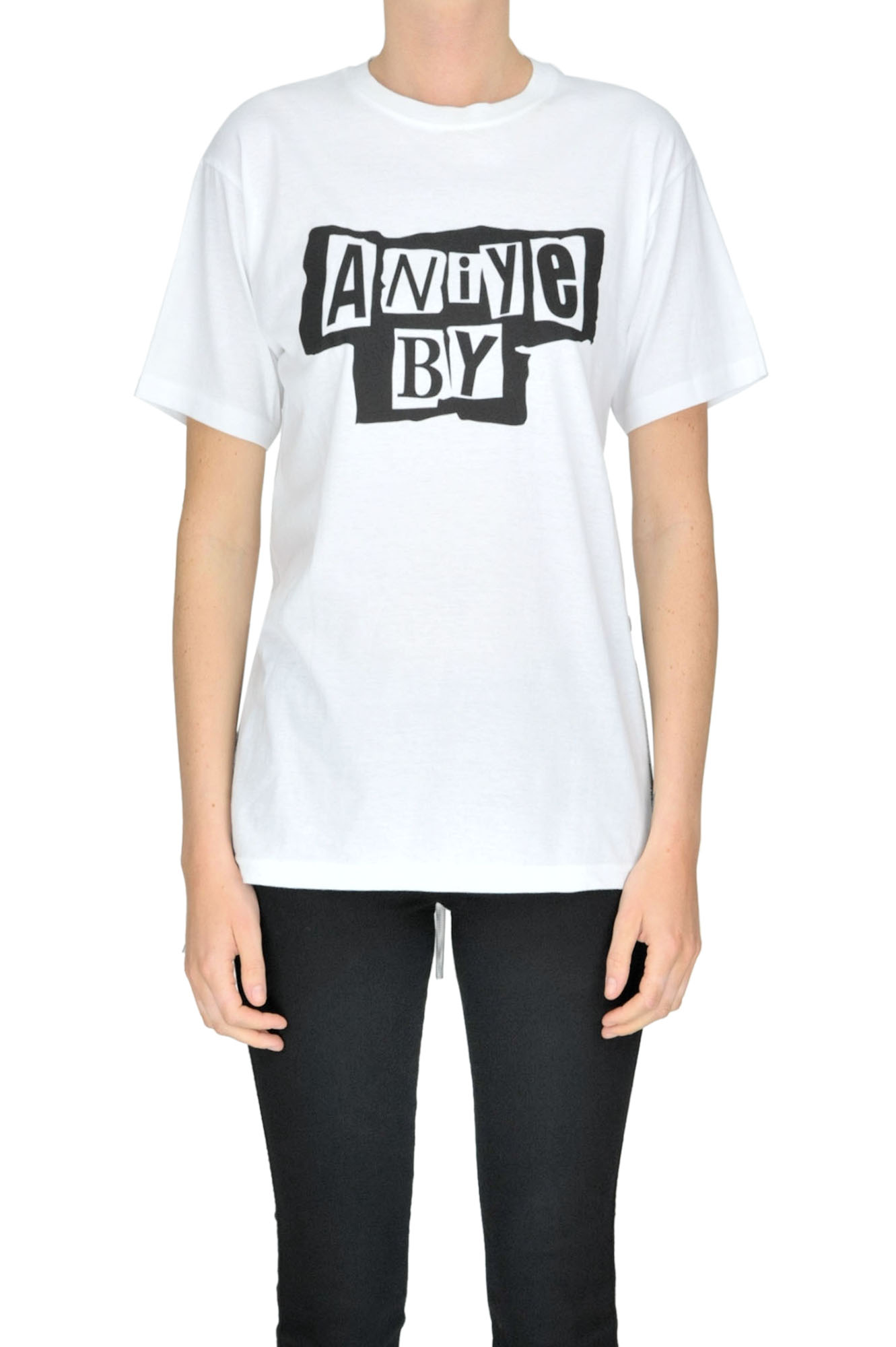 Aniye By Designer logo tshirt Buy online on Glamest Fashion Outlet