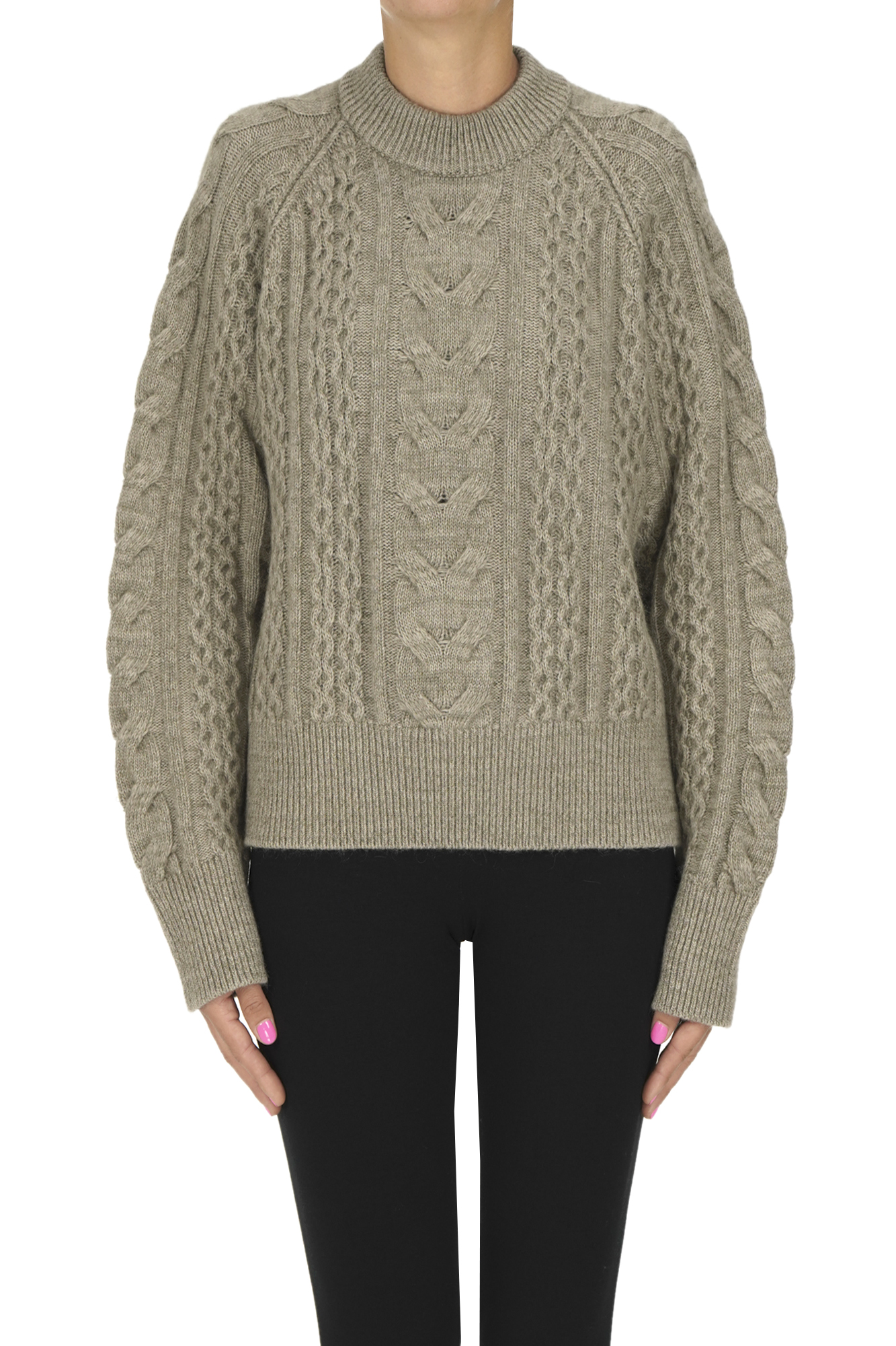Studio Nicholson Molve Pullover In Brown