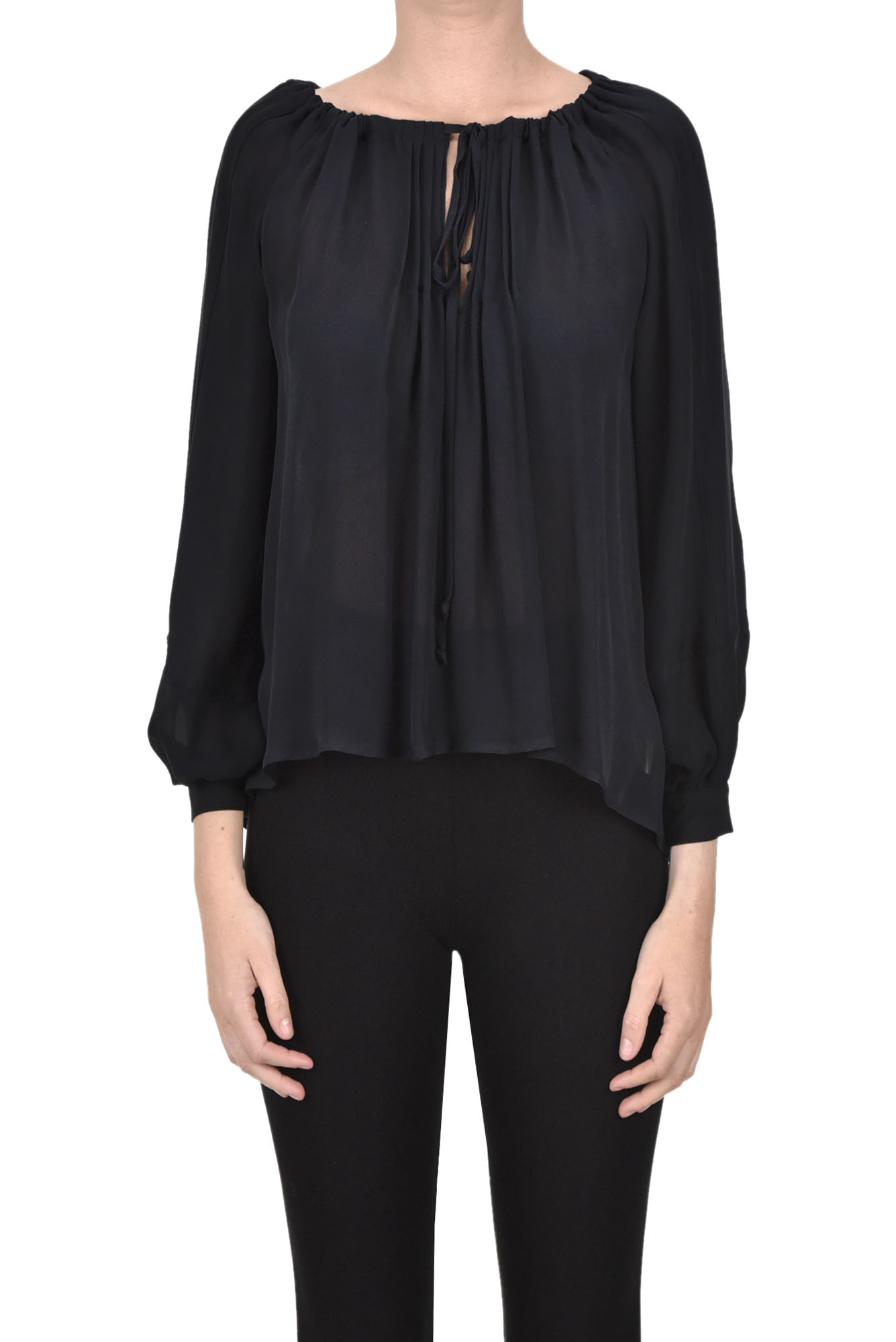Sannia silk blouse