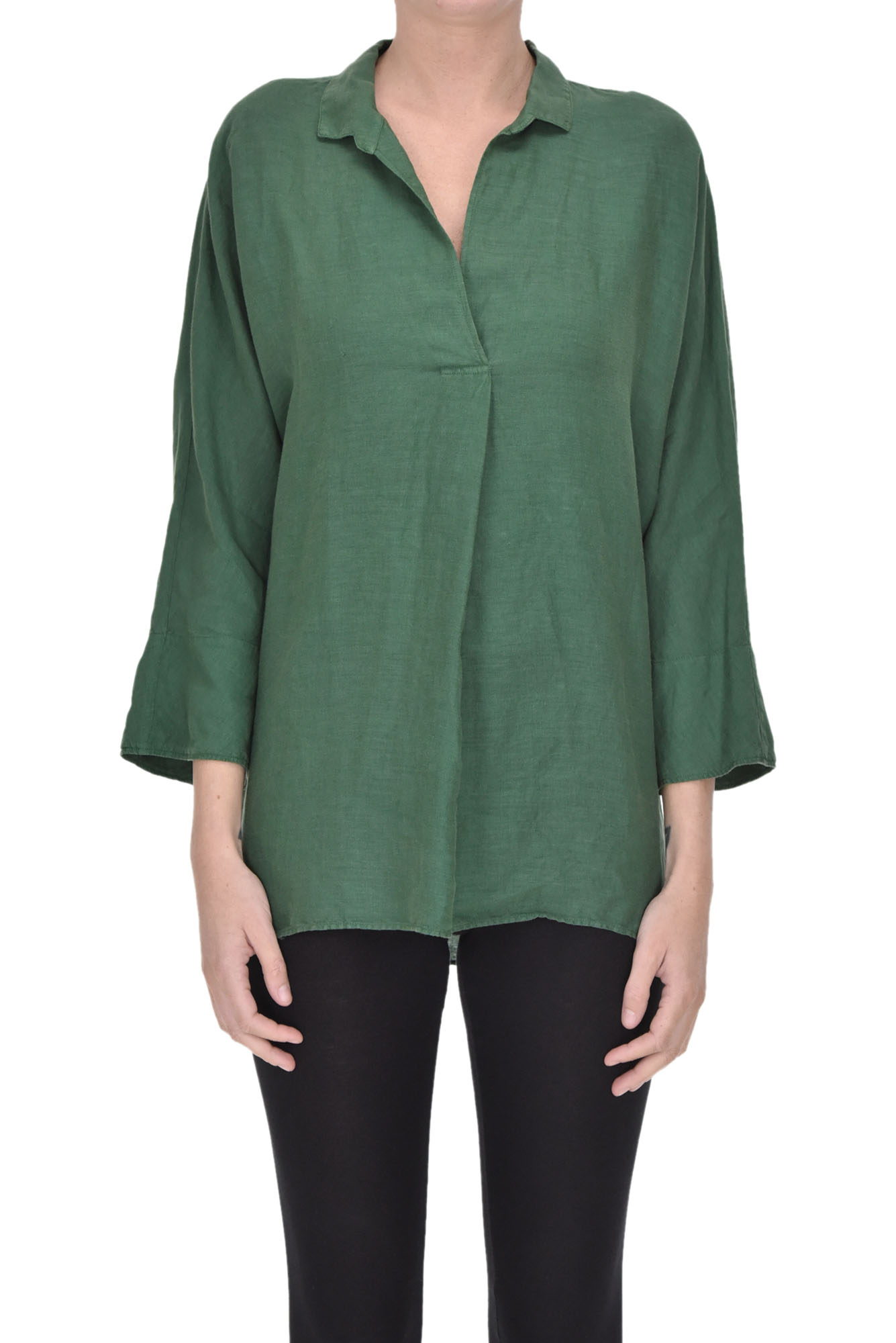 Caliban Linen blouse - Buy online on Glamest Fashion Outlet - Glamest