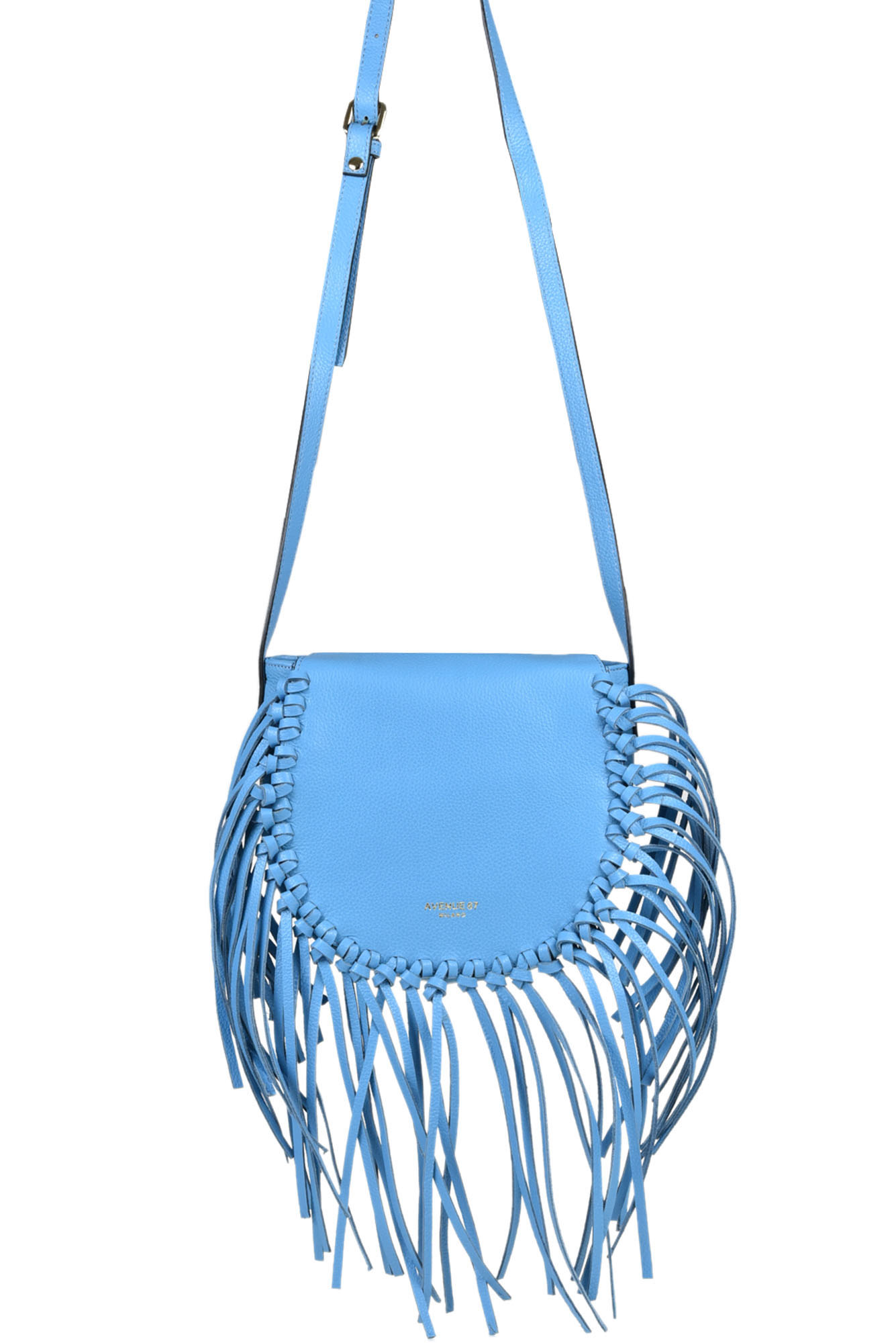 Shop Avenue 67 Penelope Shoulder Bag In Turquoise