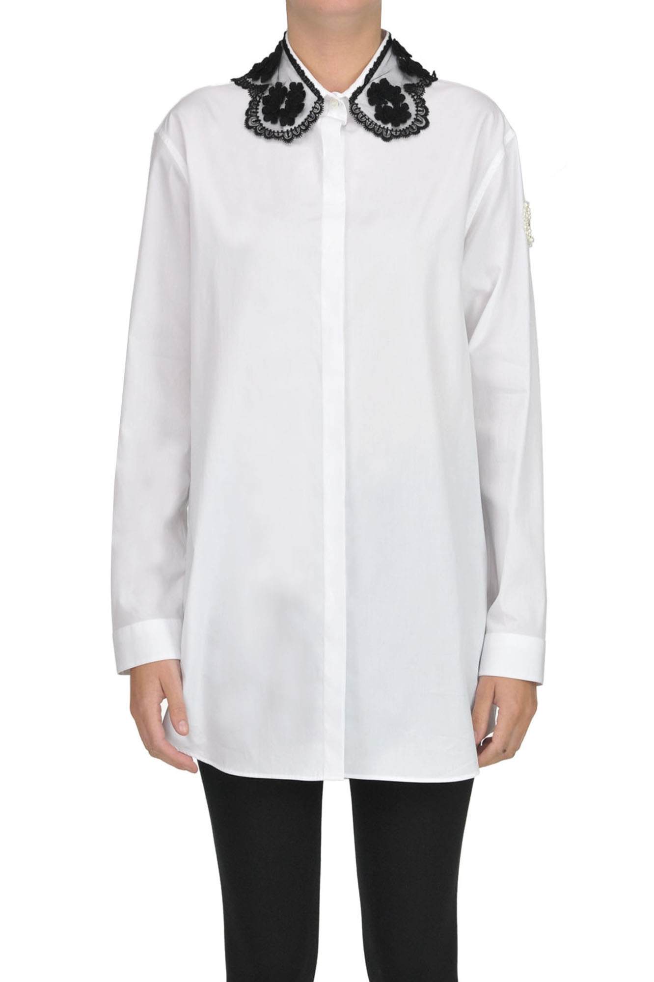 Moncler 4 Simone Rocha Shirt In White