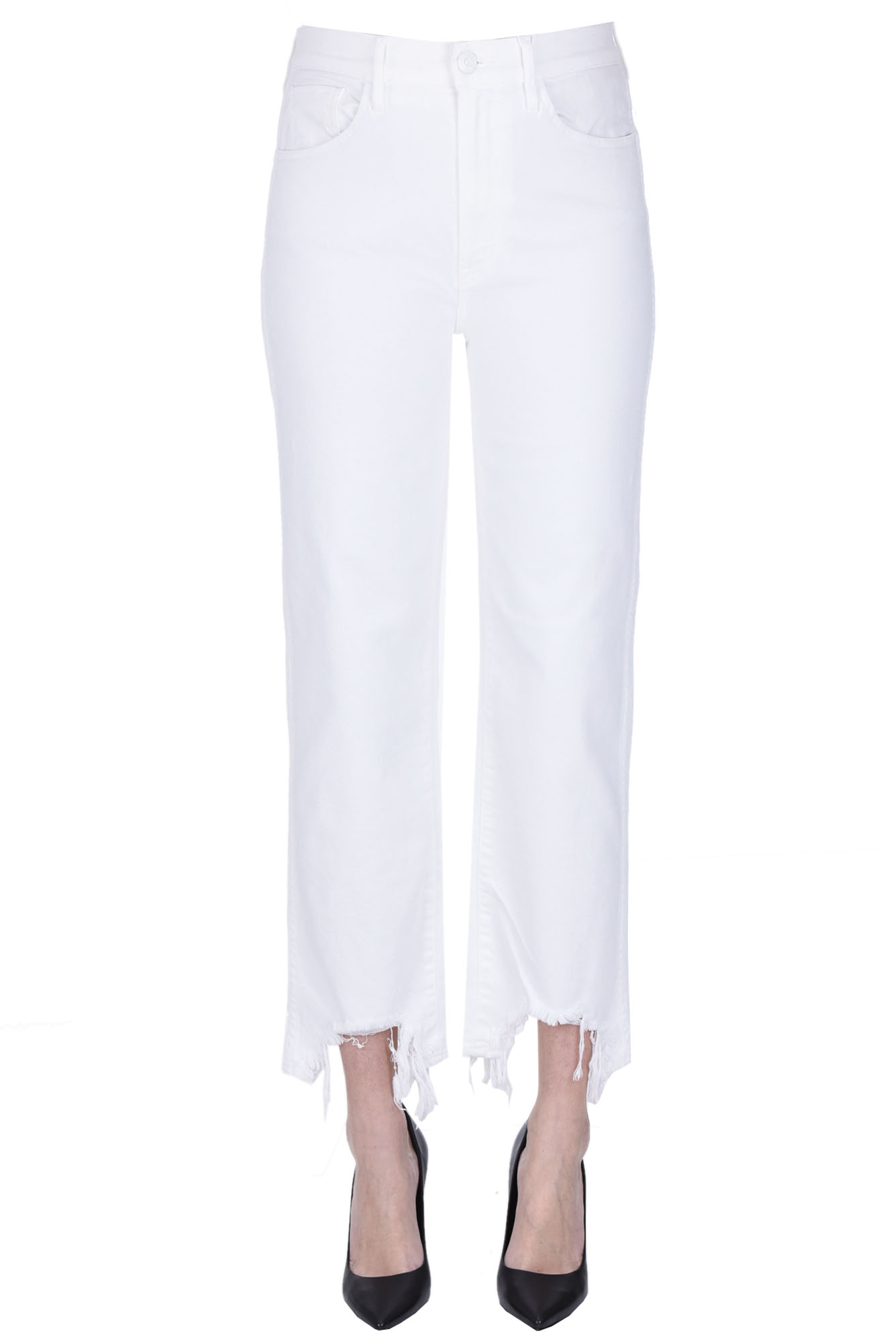 Shop 3x1 Austin Crop Jeans In White