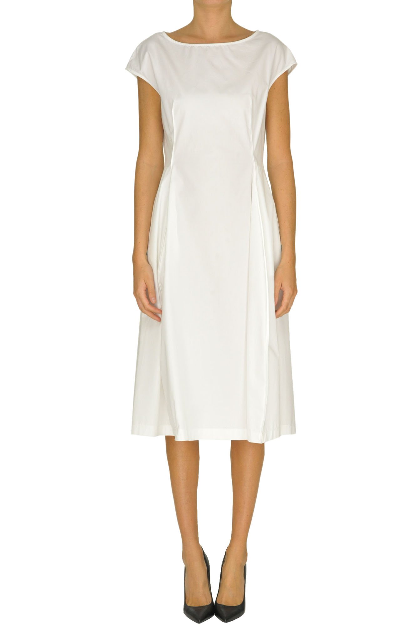 Aspesi Cotton Dress In White