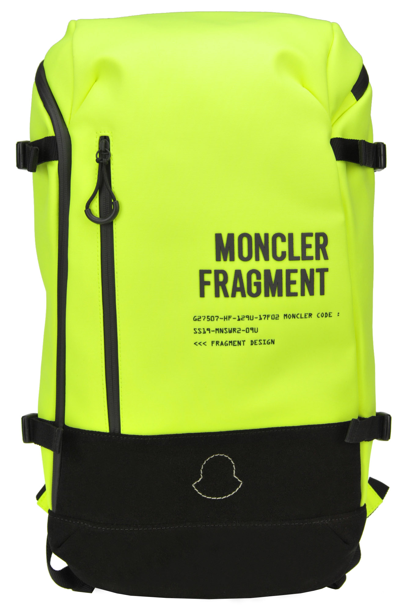 Moncler 7  Fragment Hiroshi Fujiwara Backpack In Yellow