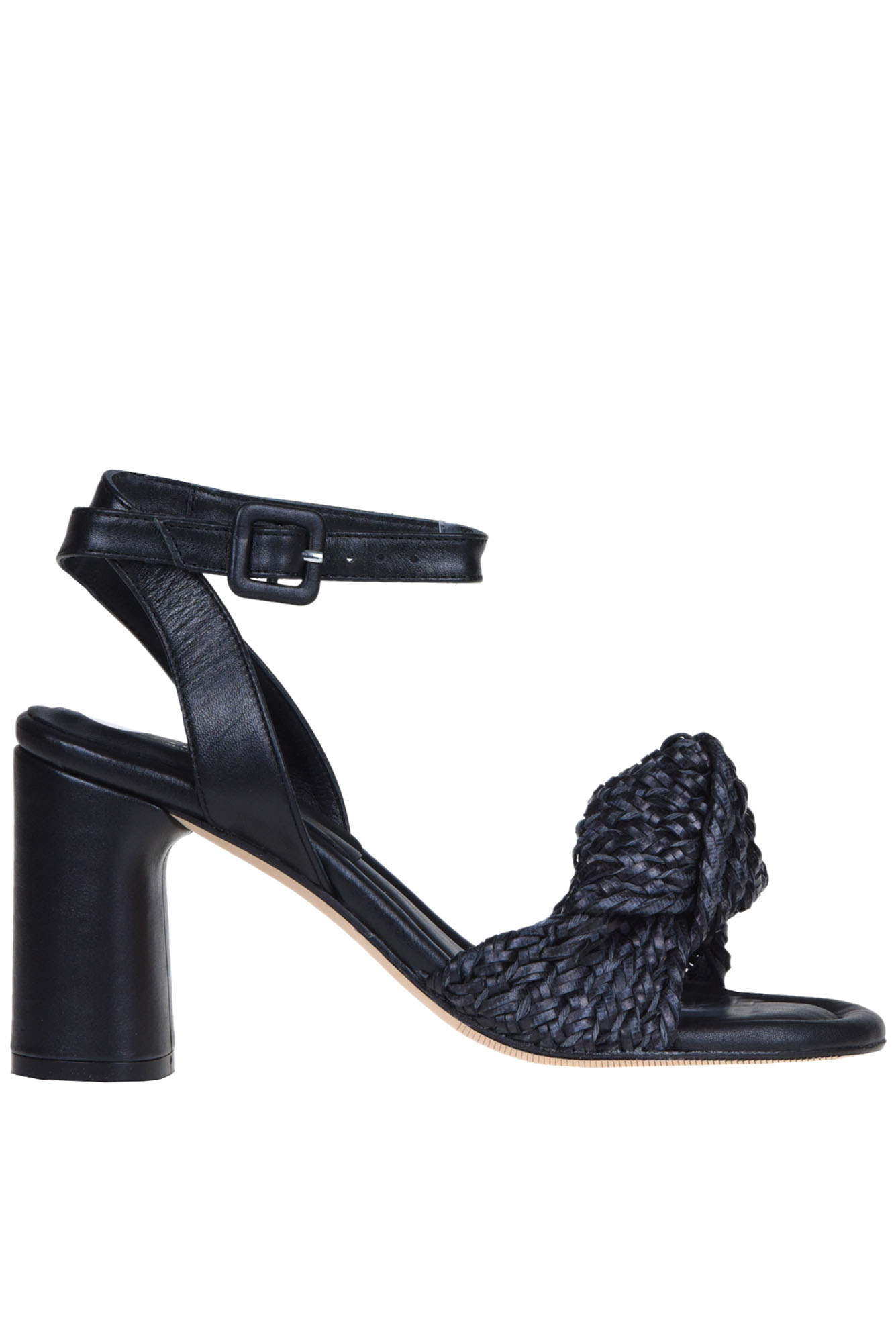 Shop Eqüitare Camelia Sandals In Black