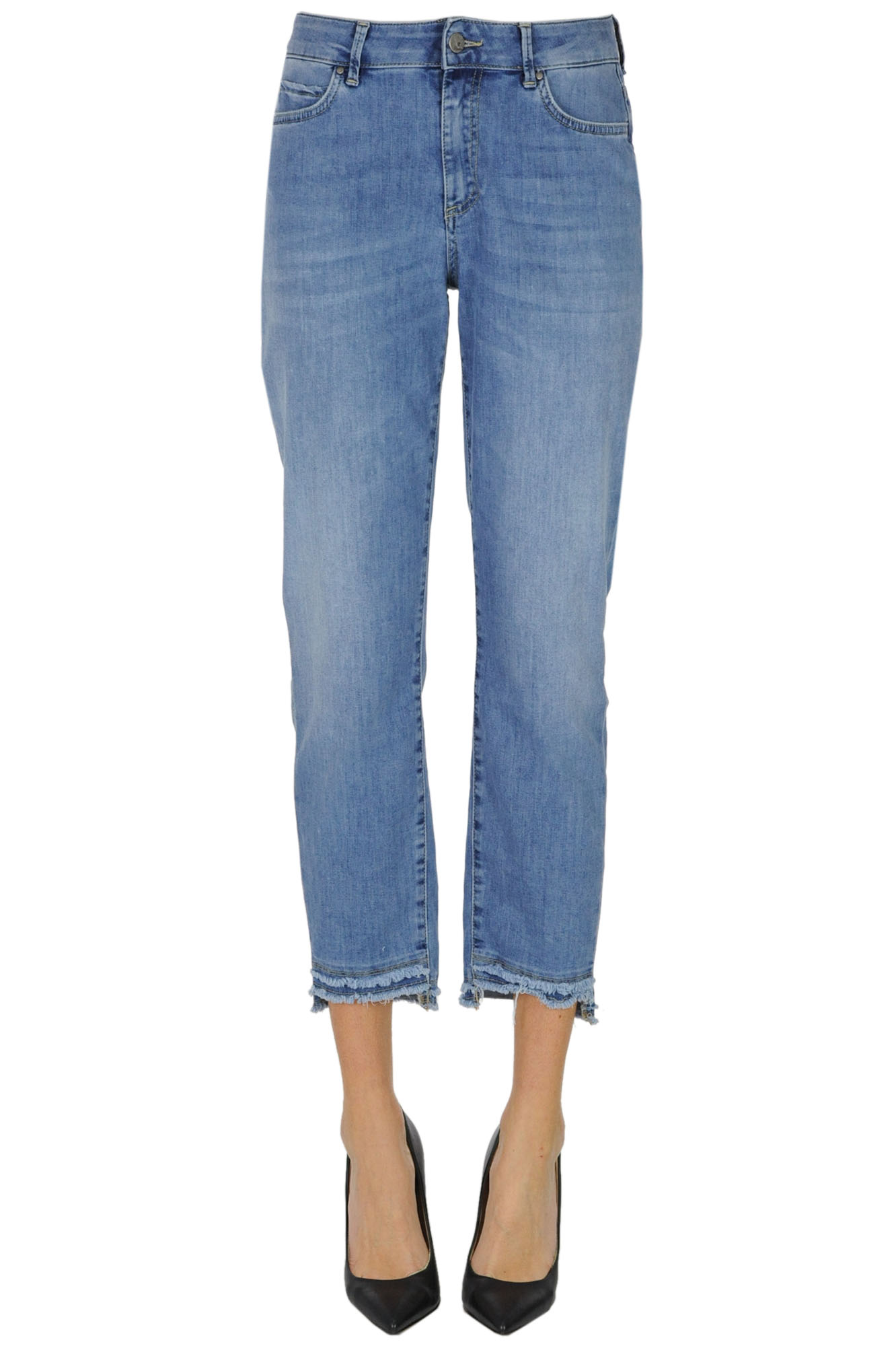 ATELIER CIGALA'S CROPPED JEANS