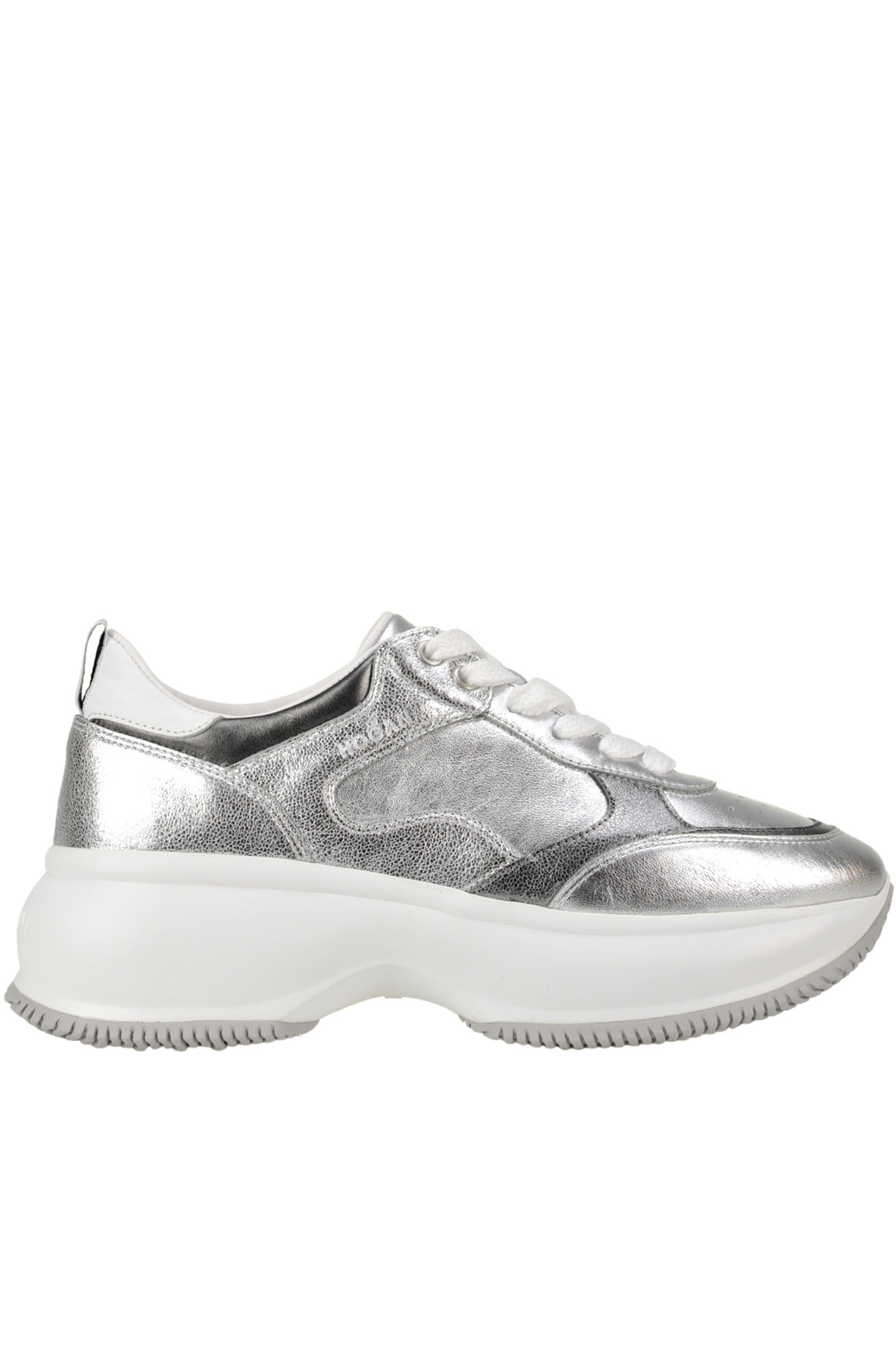 Hogan Maxi I Active Sneakers In Silver