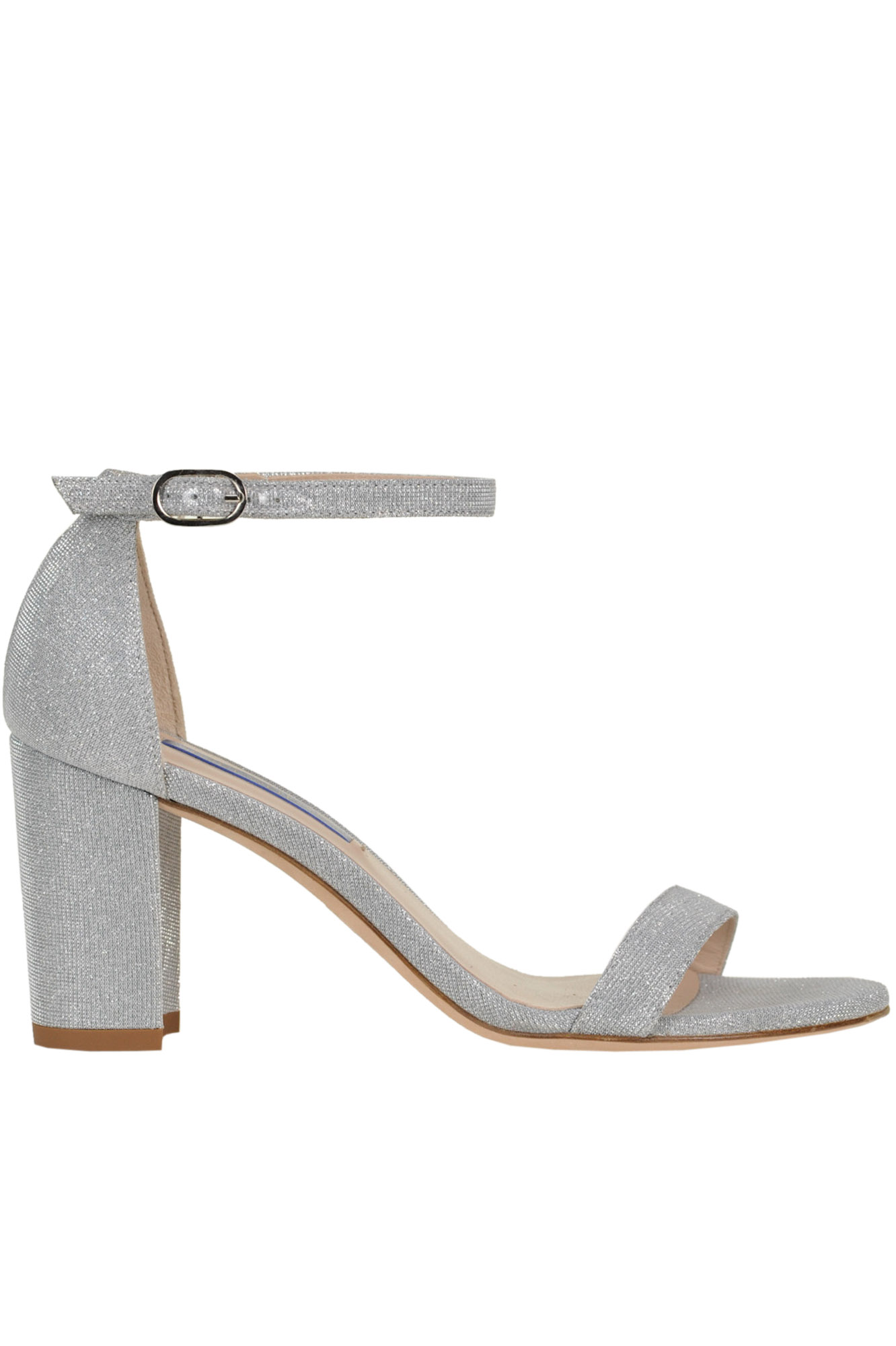 Nearlynude glittered sandals