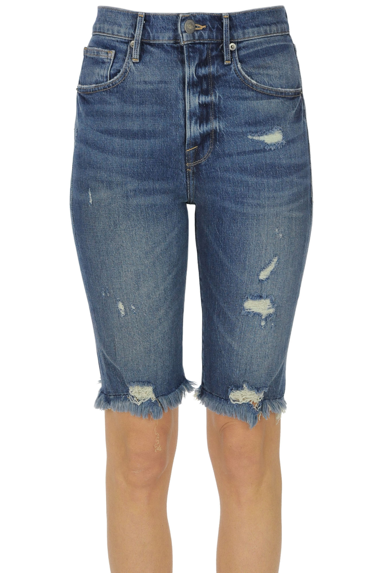 Bermuda skinny in denim