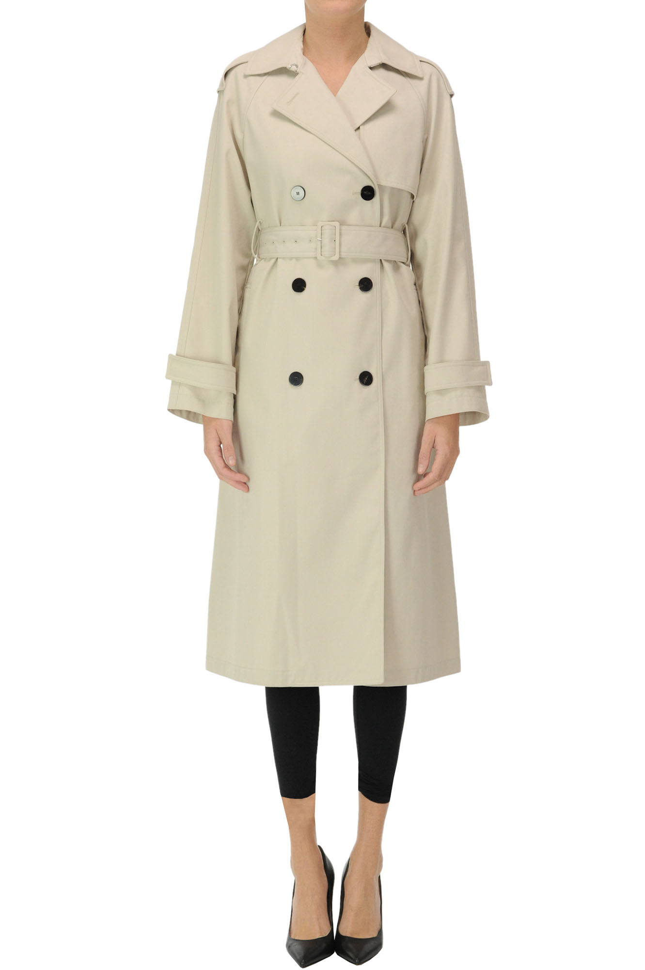 Theory Staple Trench Coat In Beige | ModeSens