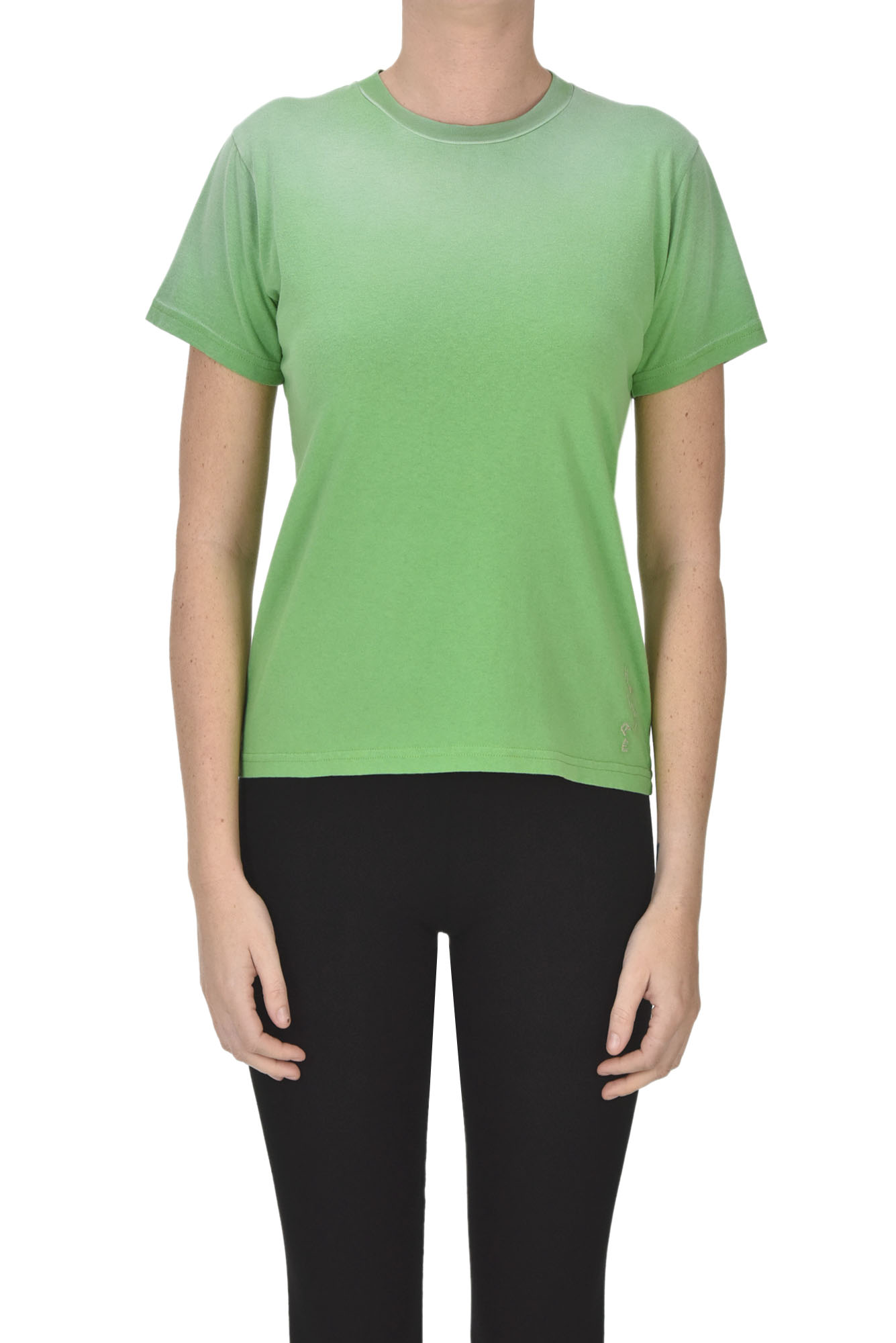 Haikure Cotton T-shirt In Green