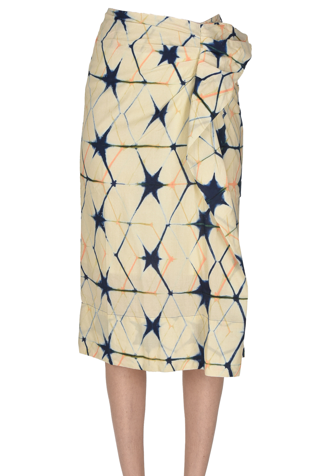 Shop Bellerose Anemone Skirt In Cream