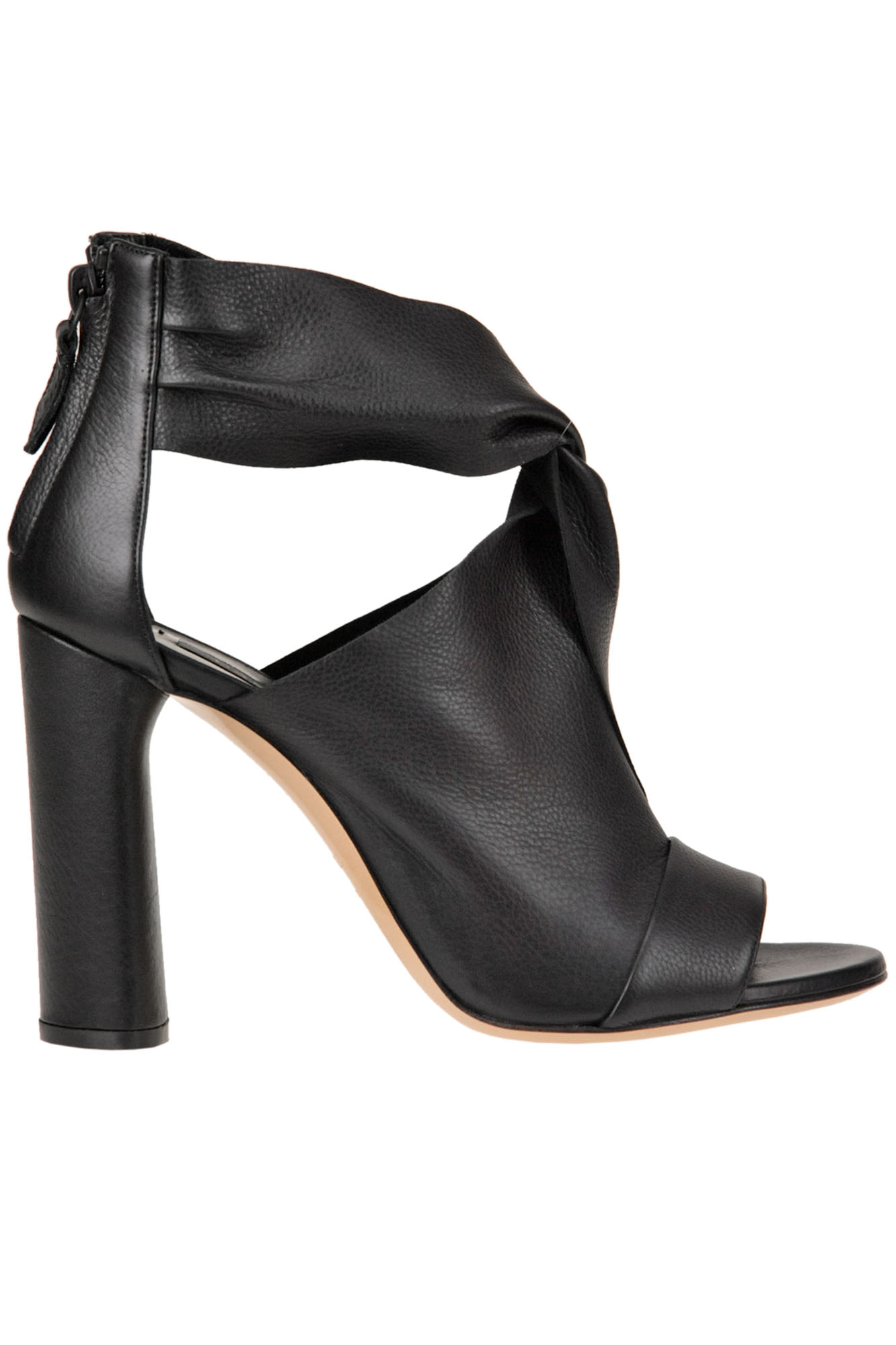 Casadei Nappa Leather Sandals In Black