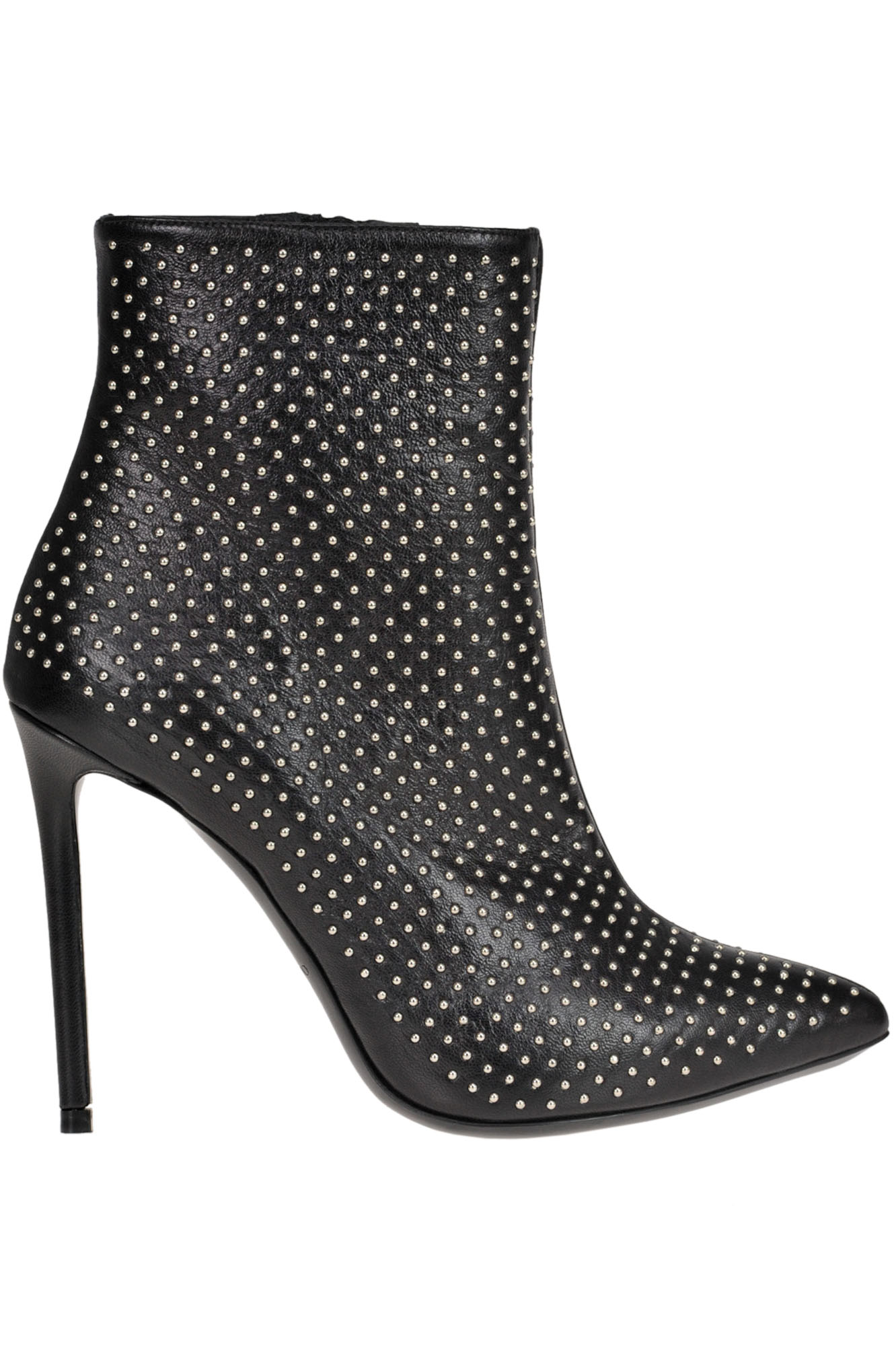 MARC ELLIS STUDDED LEATHER ANKLE BOOTS