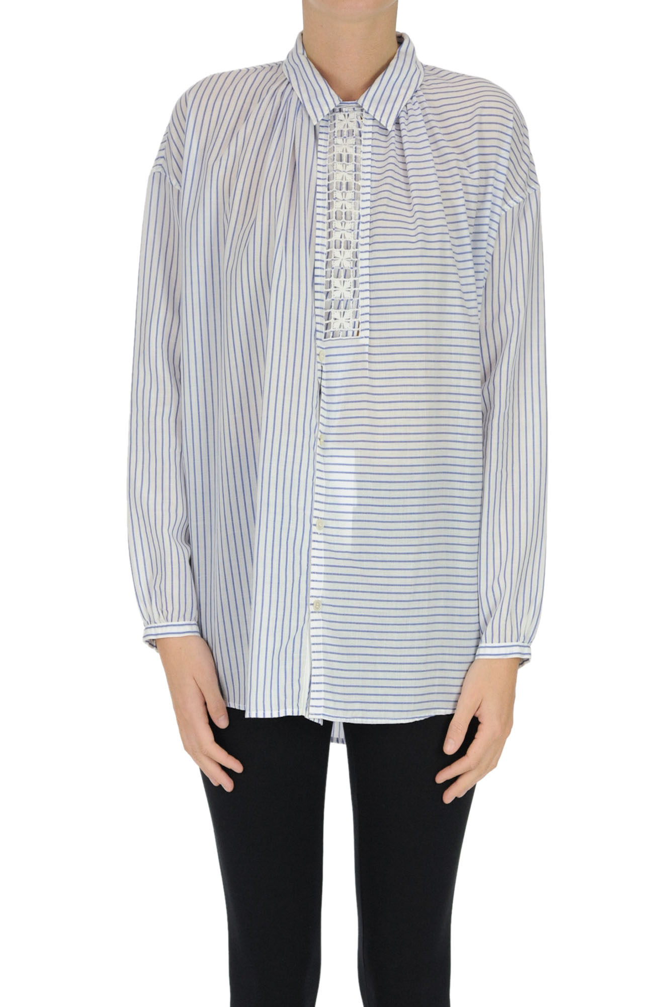 Camicia oversize a righe