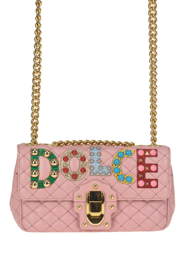Dolce & Gabbana Lucia quilted leather bag - Buy online on Glamest ...