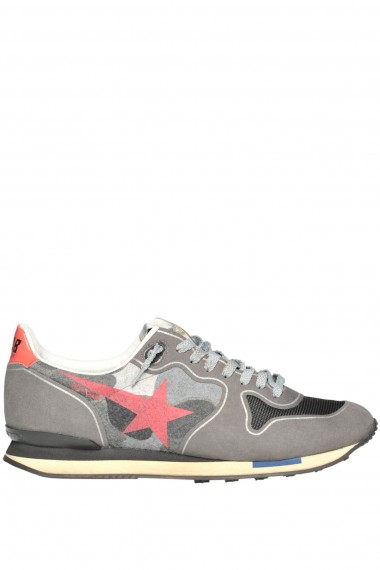 Golden Goose Deluxe Brand Running suede and techno fabric sneakers ...
